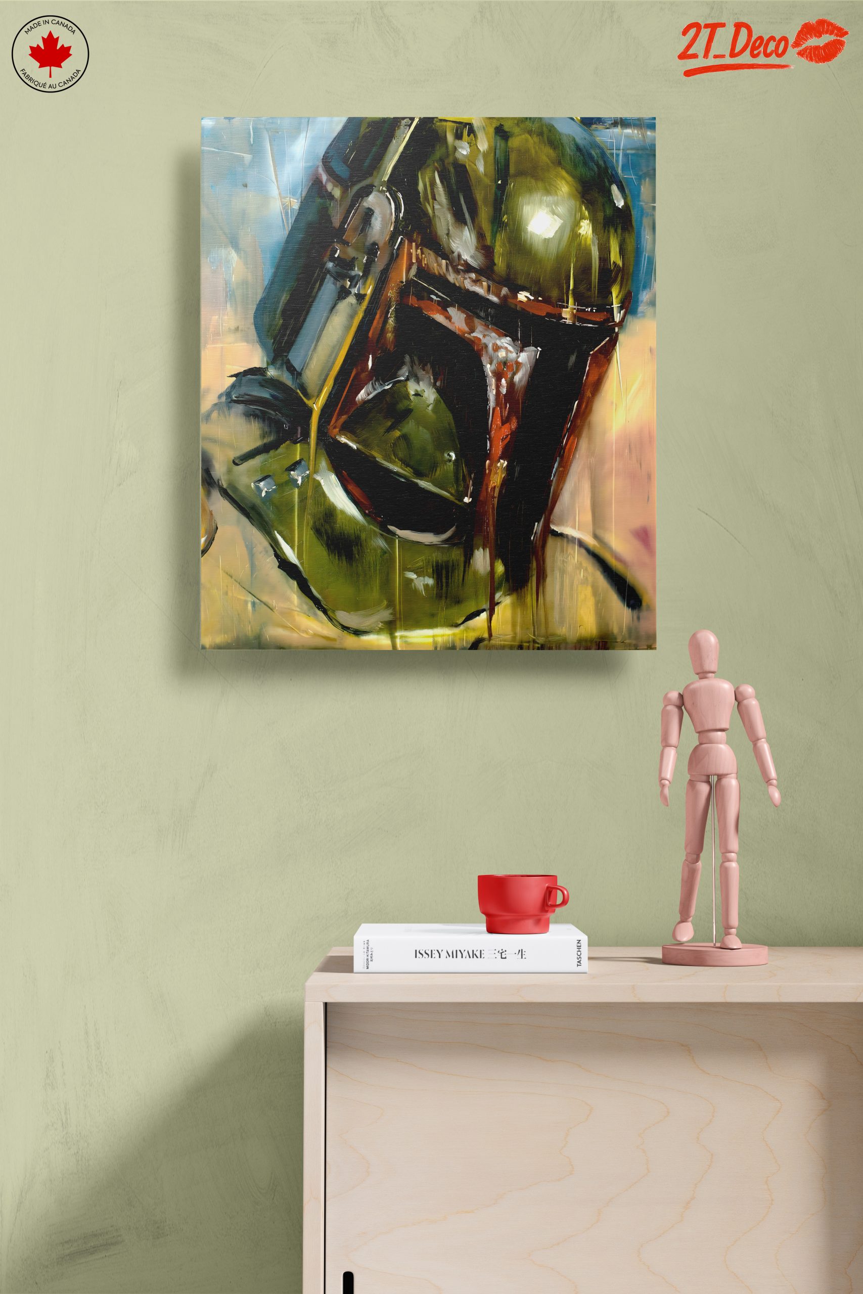 Stylized Artwork of Iconic Character in Bold Colors - Image 14