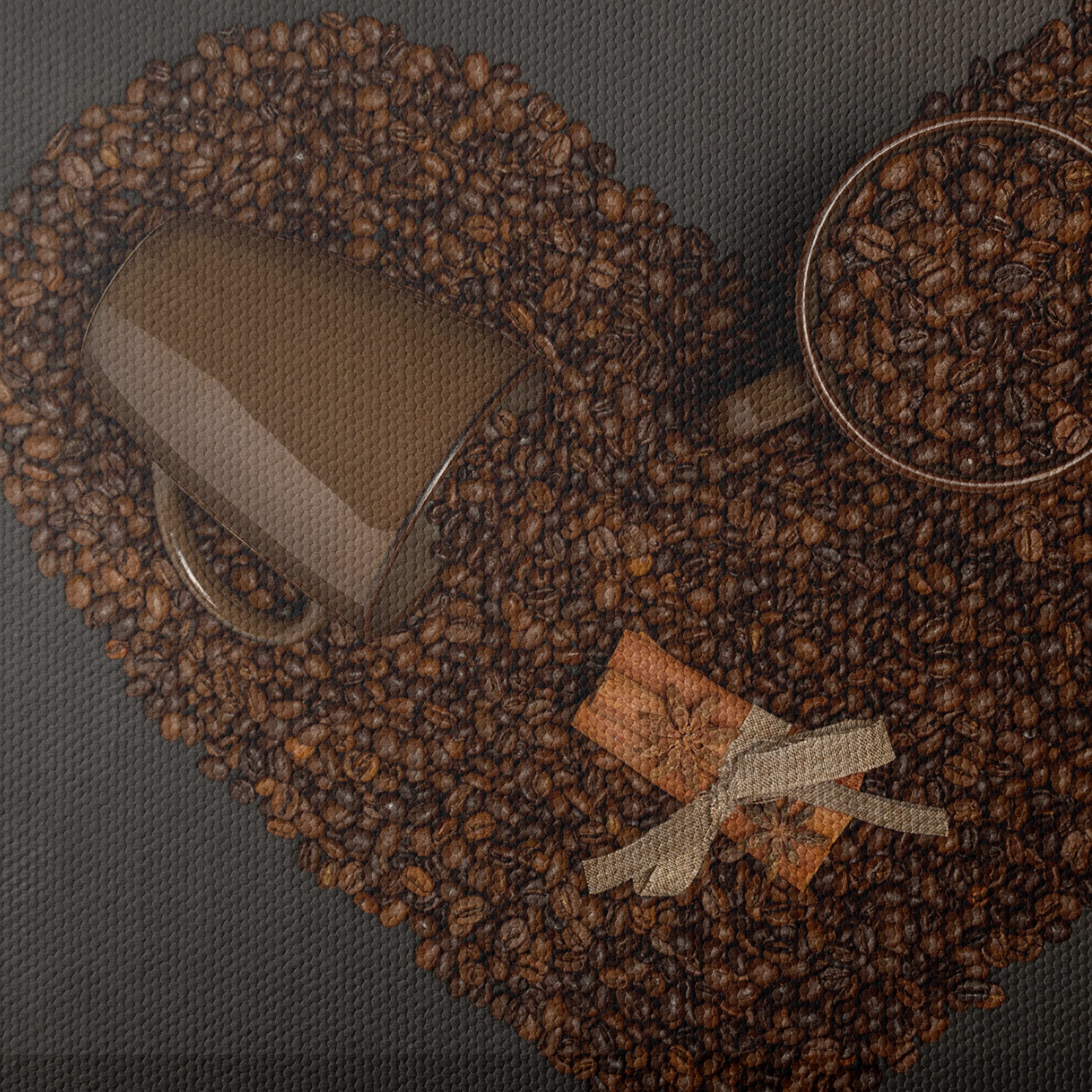 Coffee Love: Heart-Shaped Art - Image 4