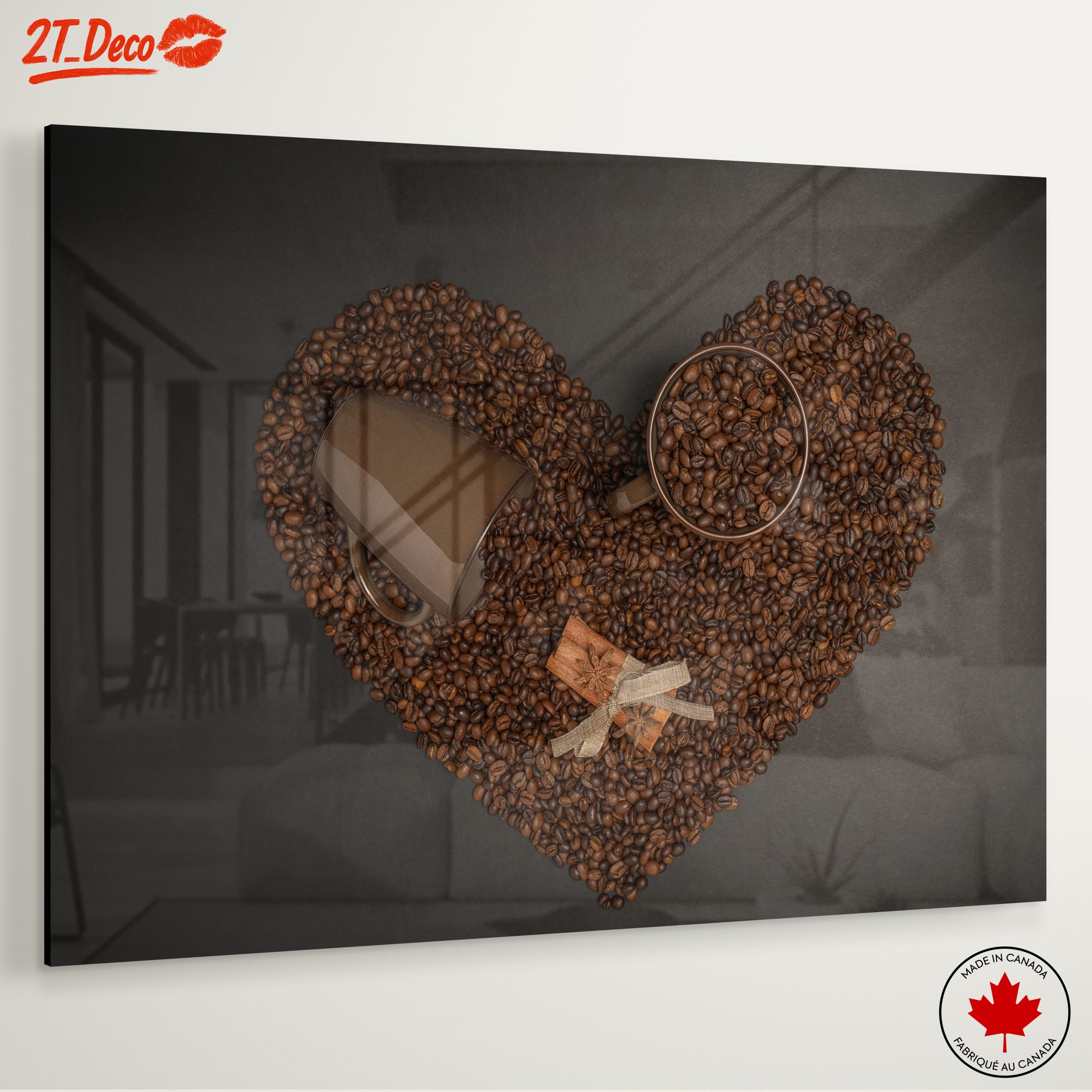 Coffee Love: Heart-Shaped Art - Image 6
