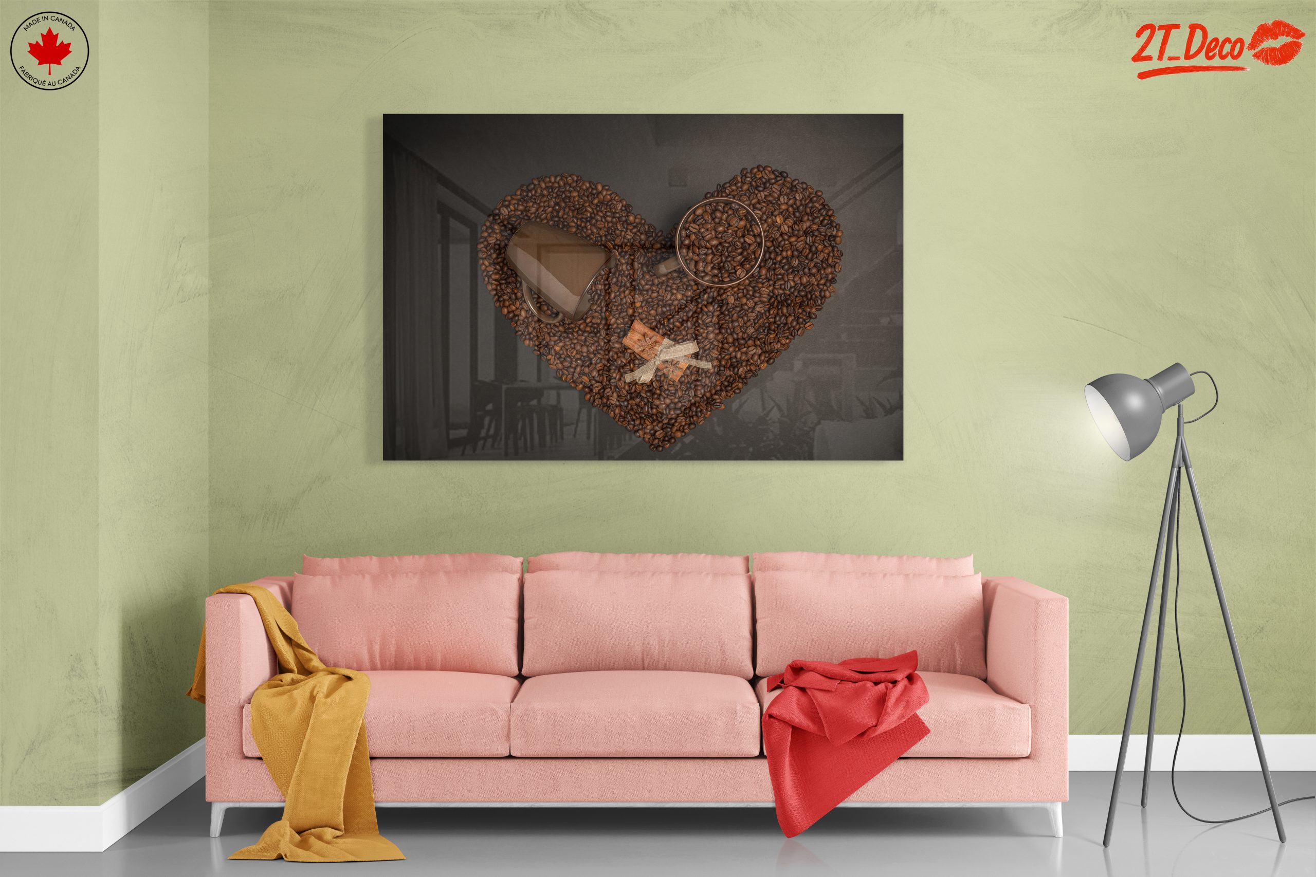 Coffee Love: Heart-Shaped Art - Image 7
