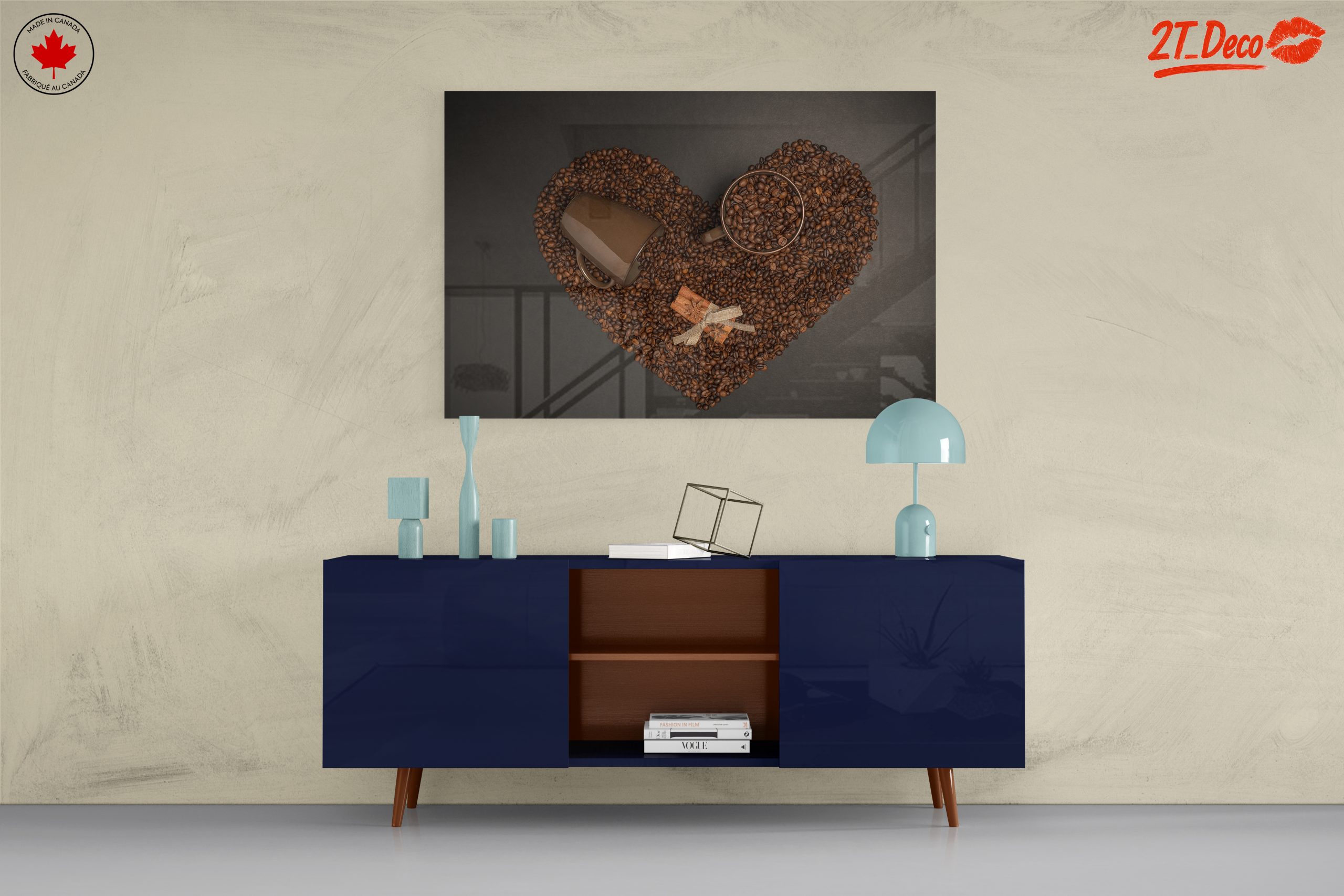 Coffee Love: Heart-Shaped Art - Image 8
