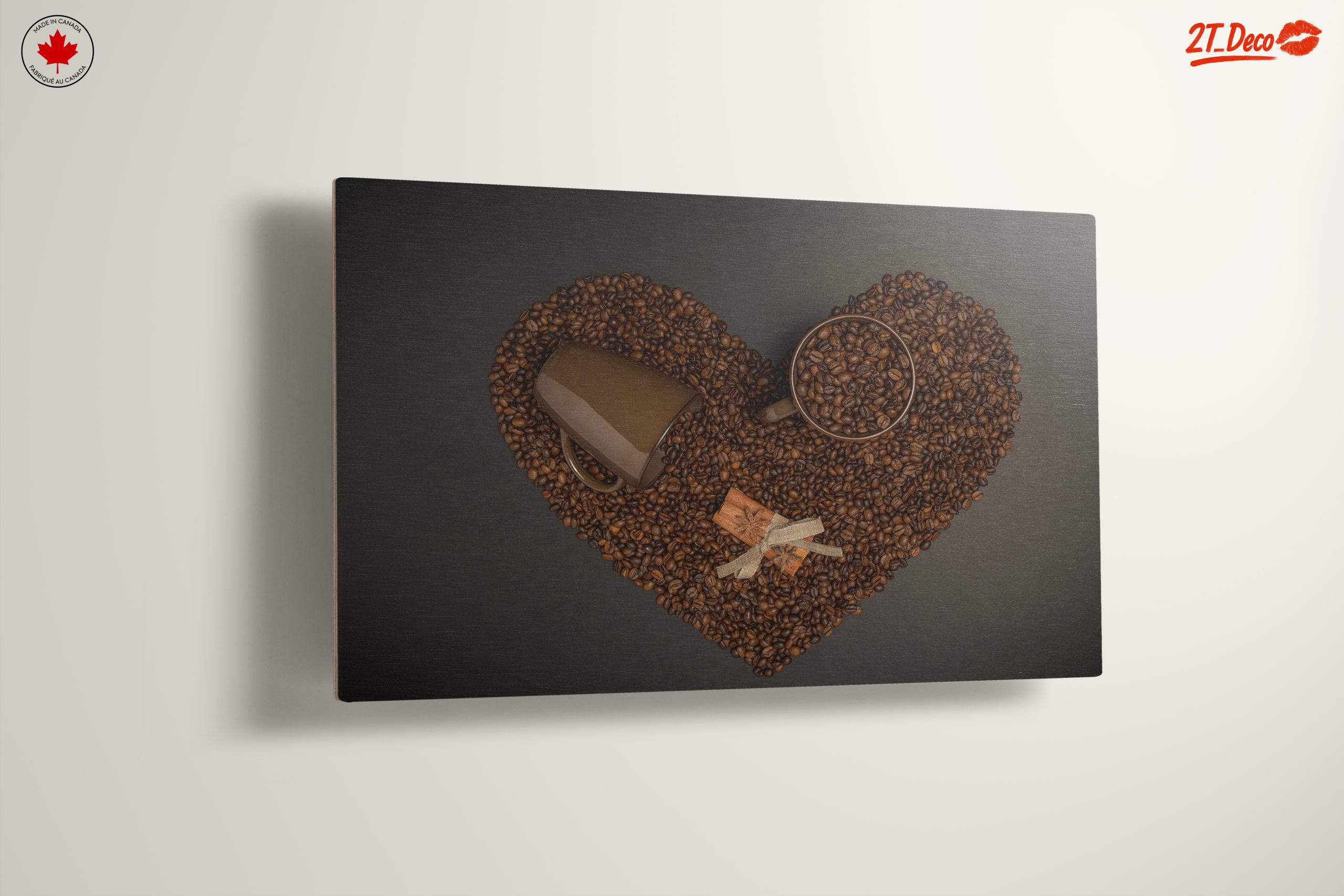 Coffee Love: Heart-Shaped Art - Image 13