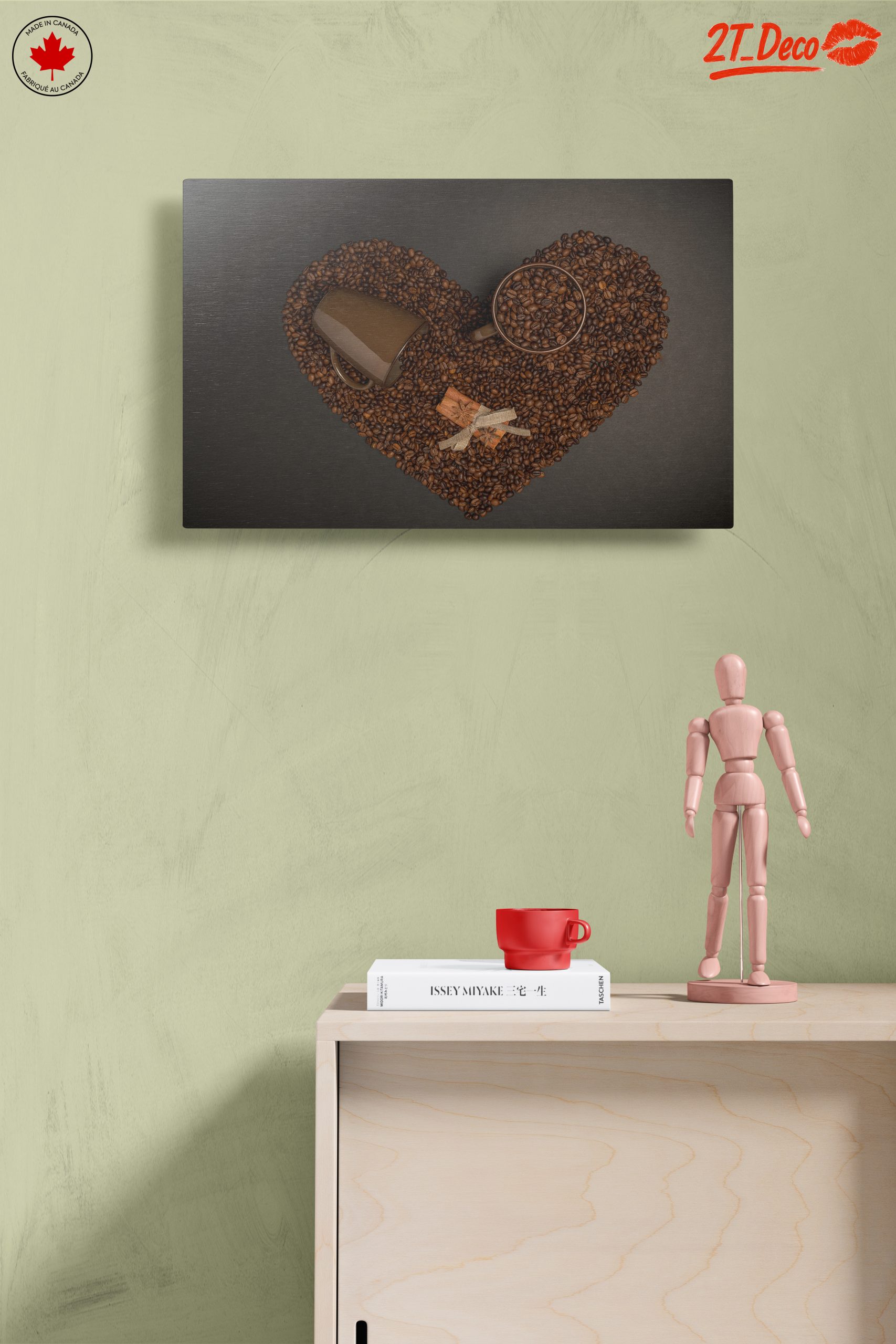 Coffee Love: Heart-Shaped Art - Image 14