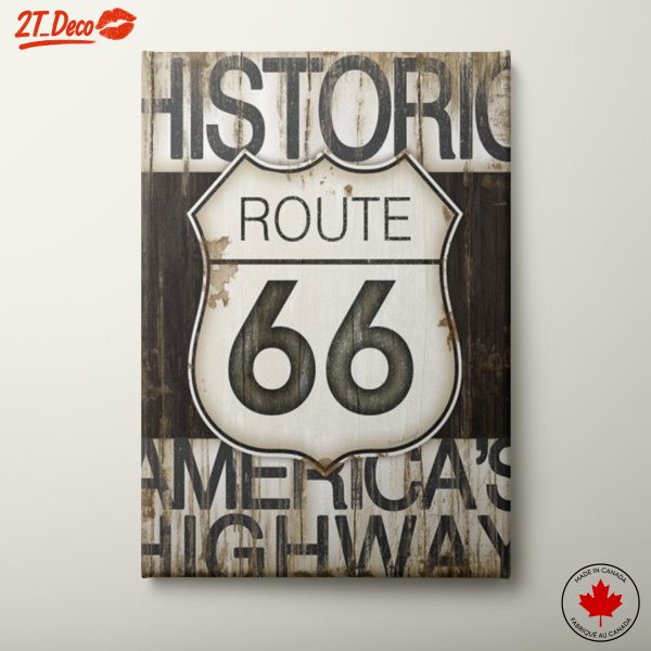 Historic Route 66 Sign Art