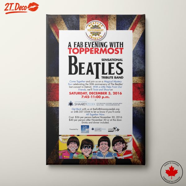 The Beatles Tribute Evening Artwork