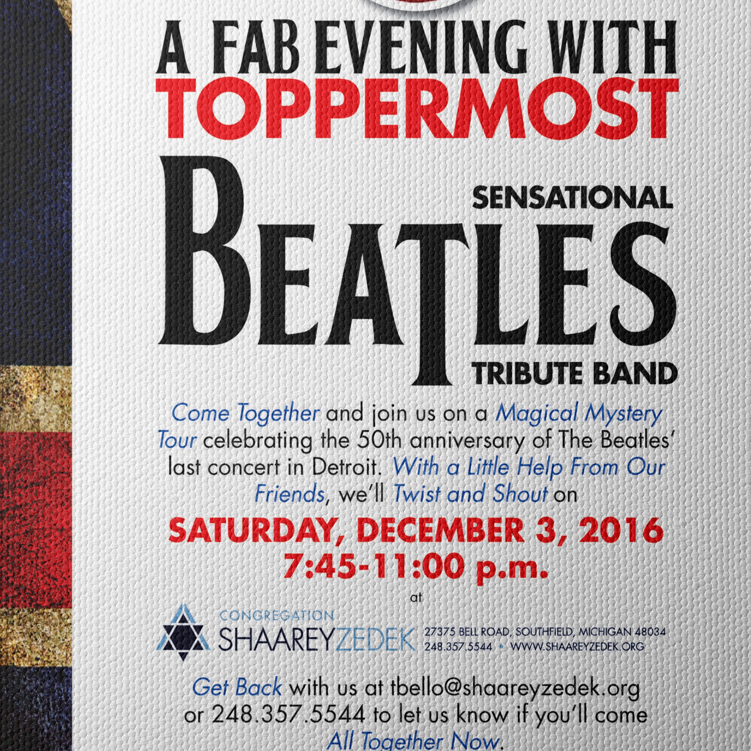 The Beatles Tribute Evening Artwork - Image 4