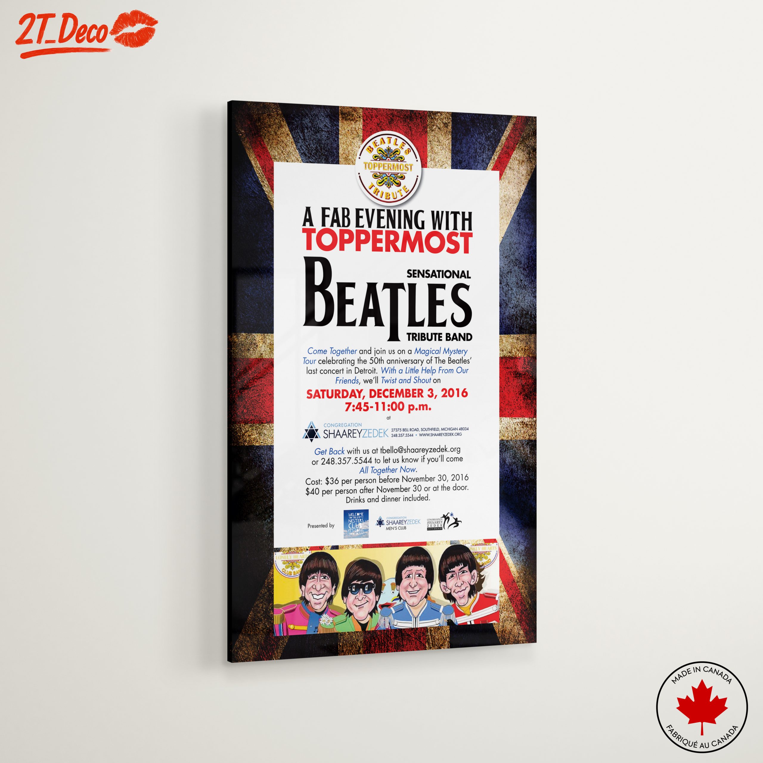The Beatles Tribute Evening Artwork - Image 6