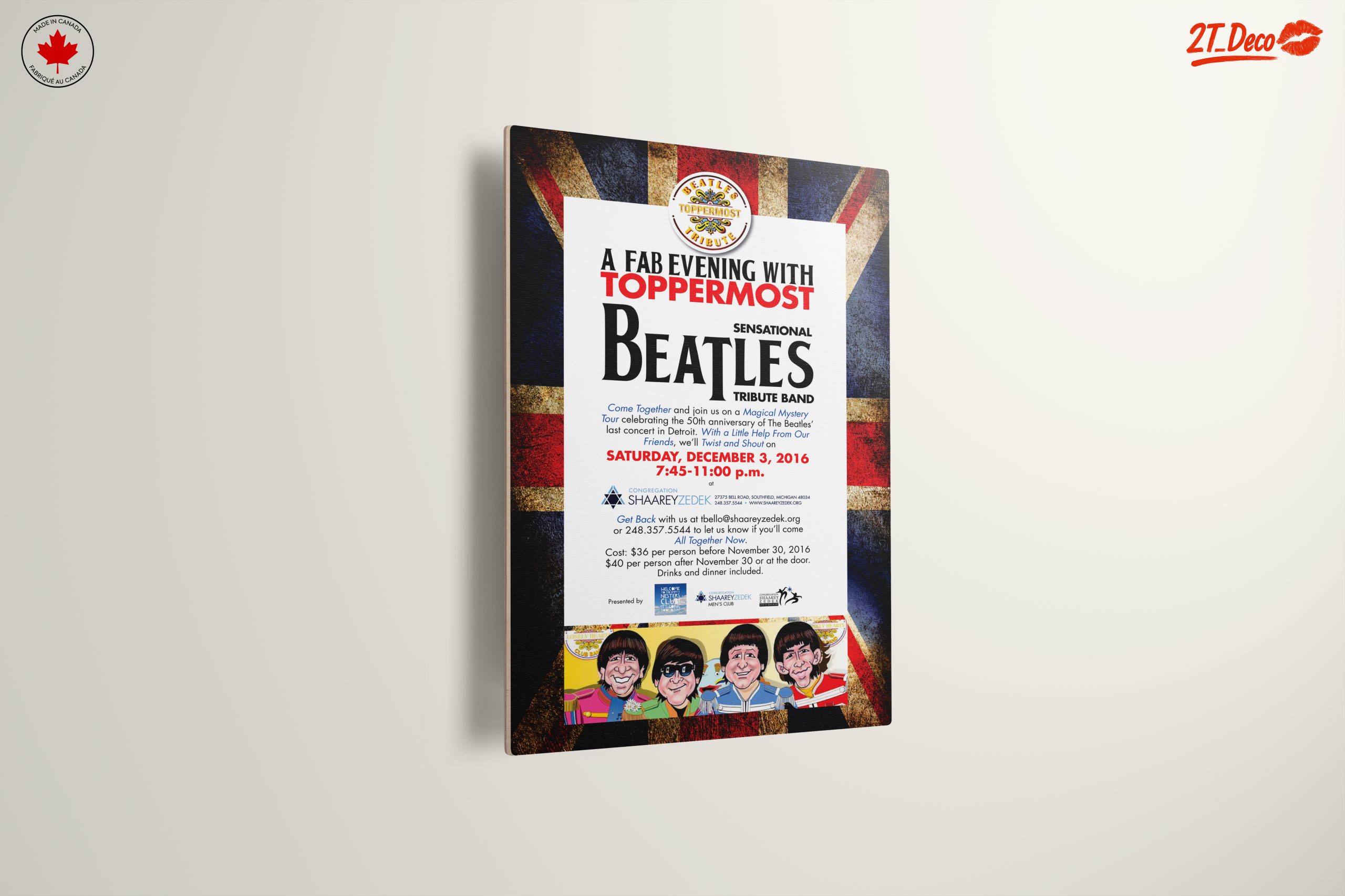 The Beatles Tribute Evening Artwork - Image 13