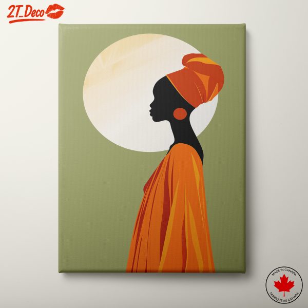 Elegant African Silhouette Art