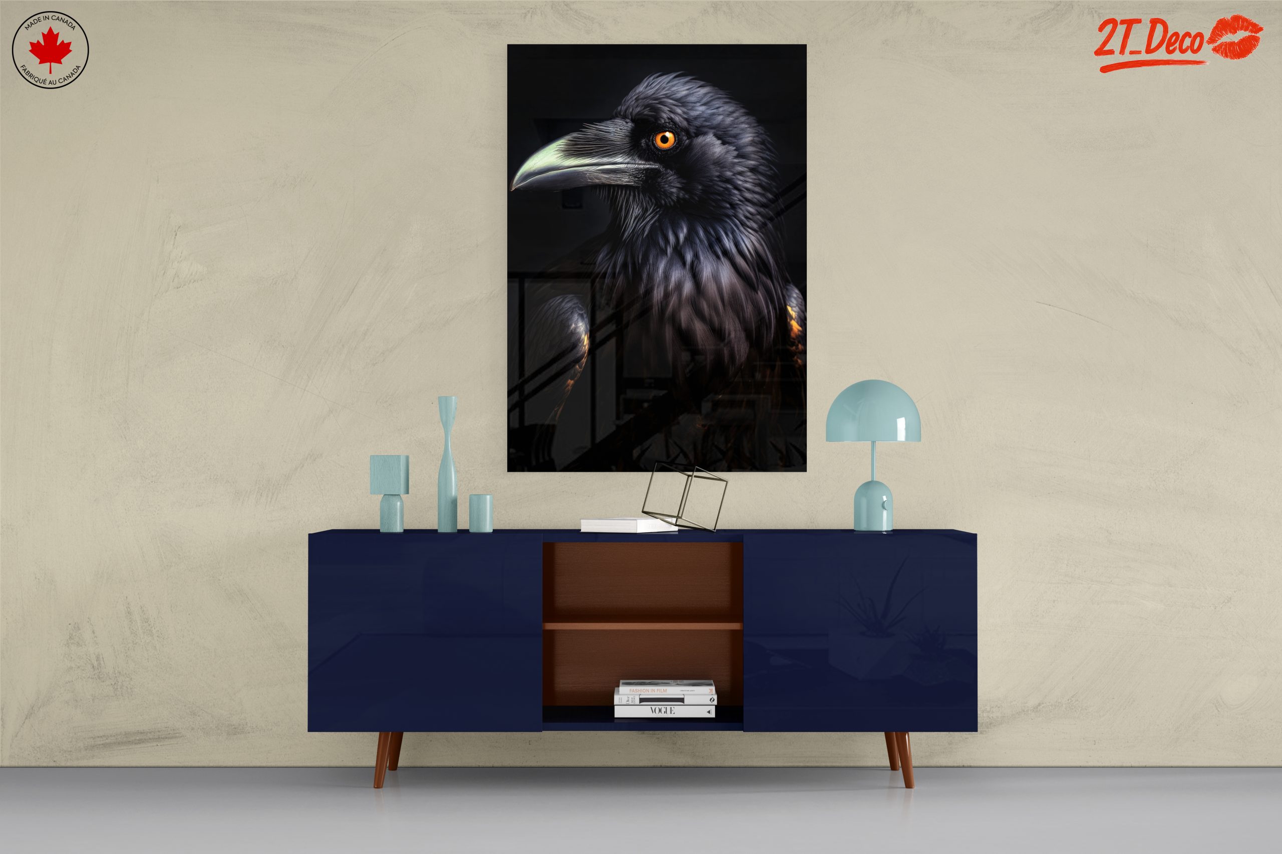 Majestic Raven Wall Art - Image 8
