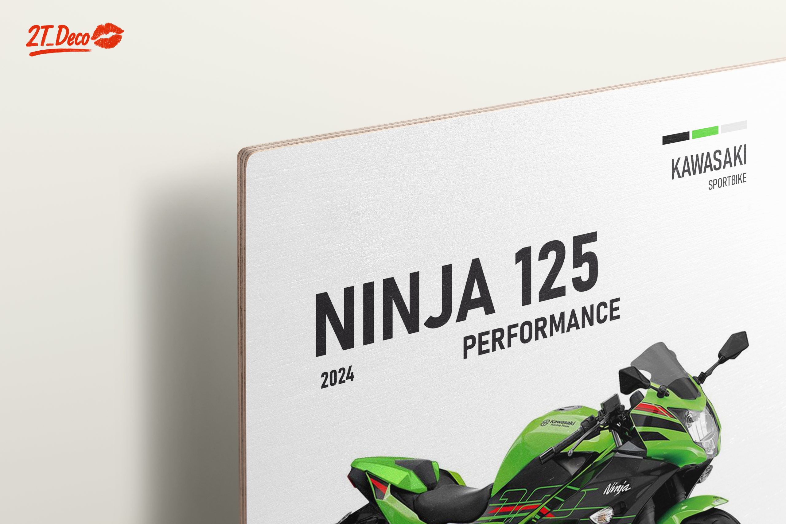 Kawasaki Ninja 125 Performance Poster - Image 15