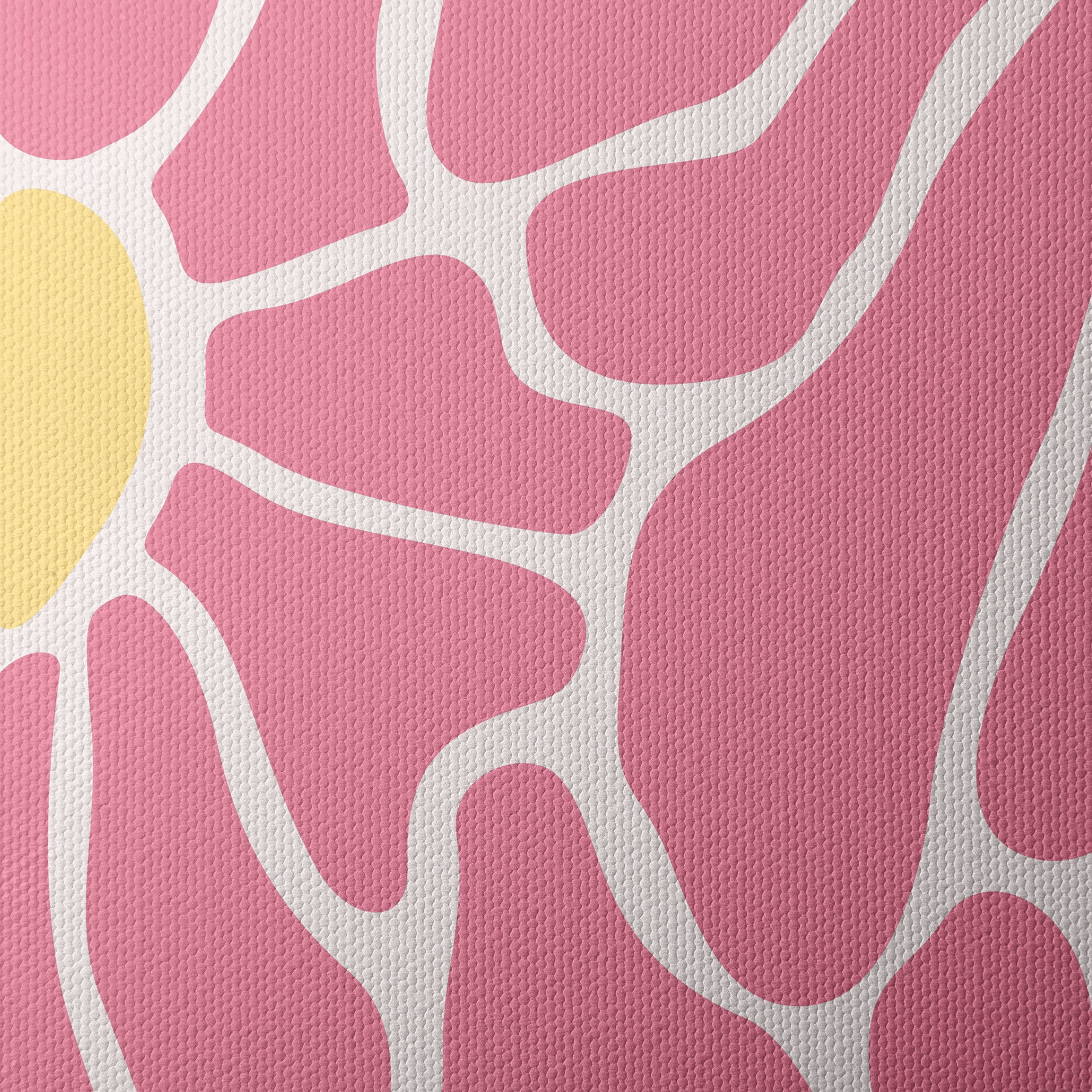 Vibrant Abstract Design in Soft Pink - Image 4