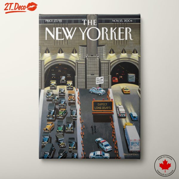 New Yorker Art Featuring Vintage Cars