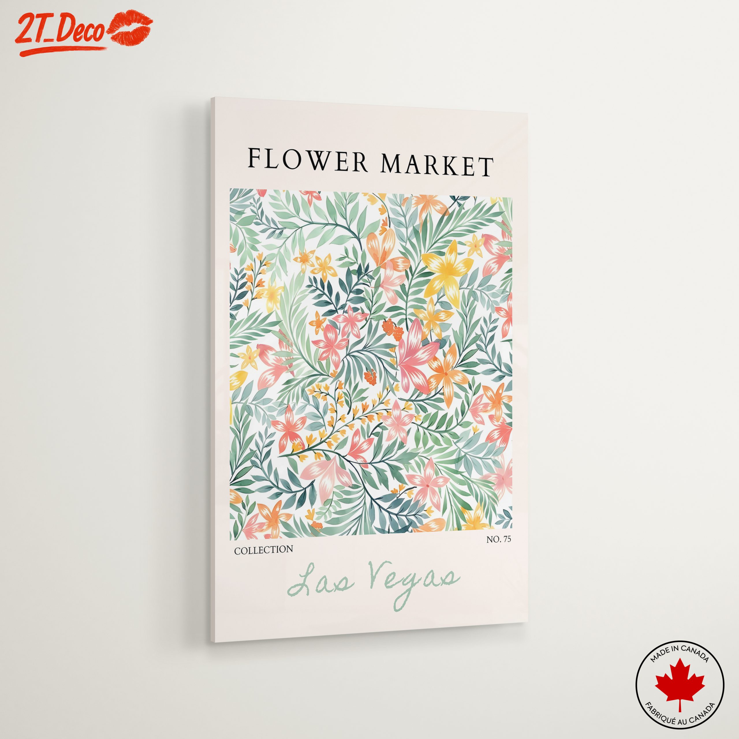 Vibrant Floral Design for Flower Market - Image 6