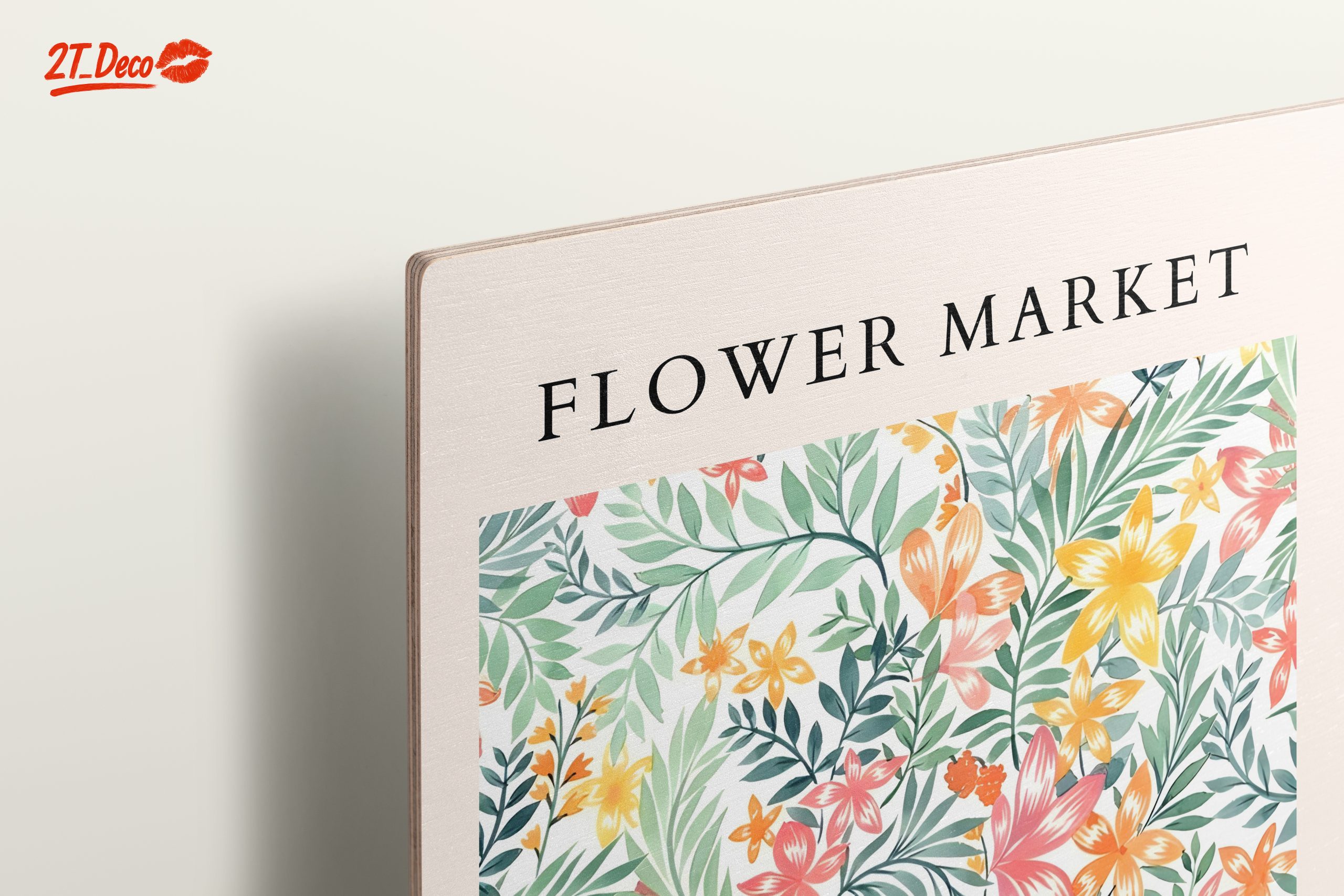 Vibrant Floral Design for Flower Market - Image 15