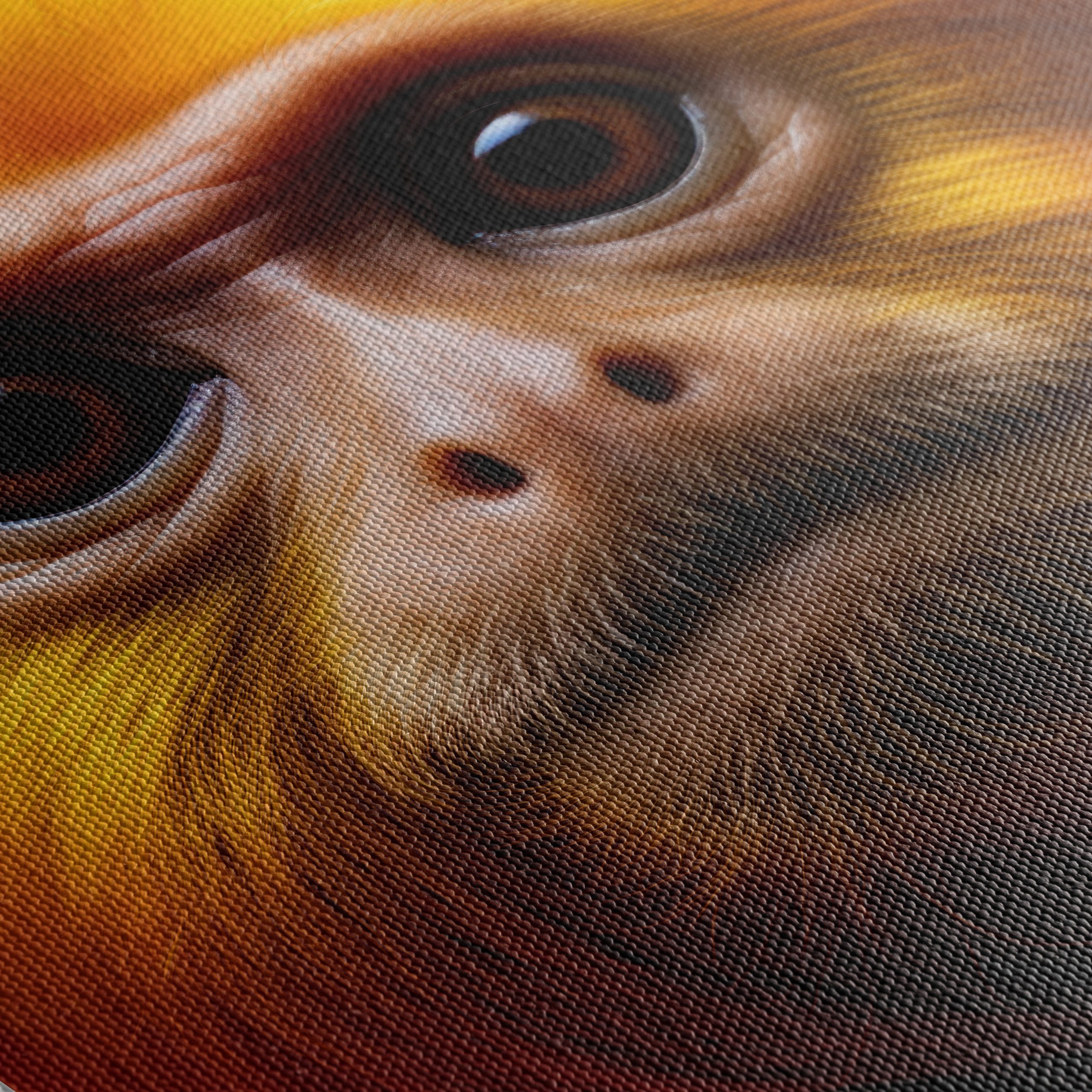Vibrant Monkey Portrait Wall Art - Image 5
