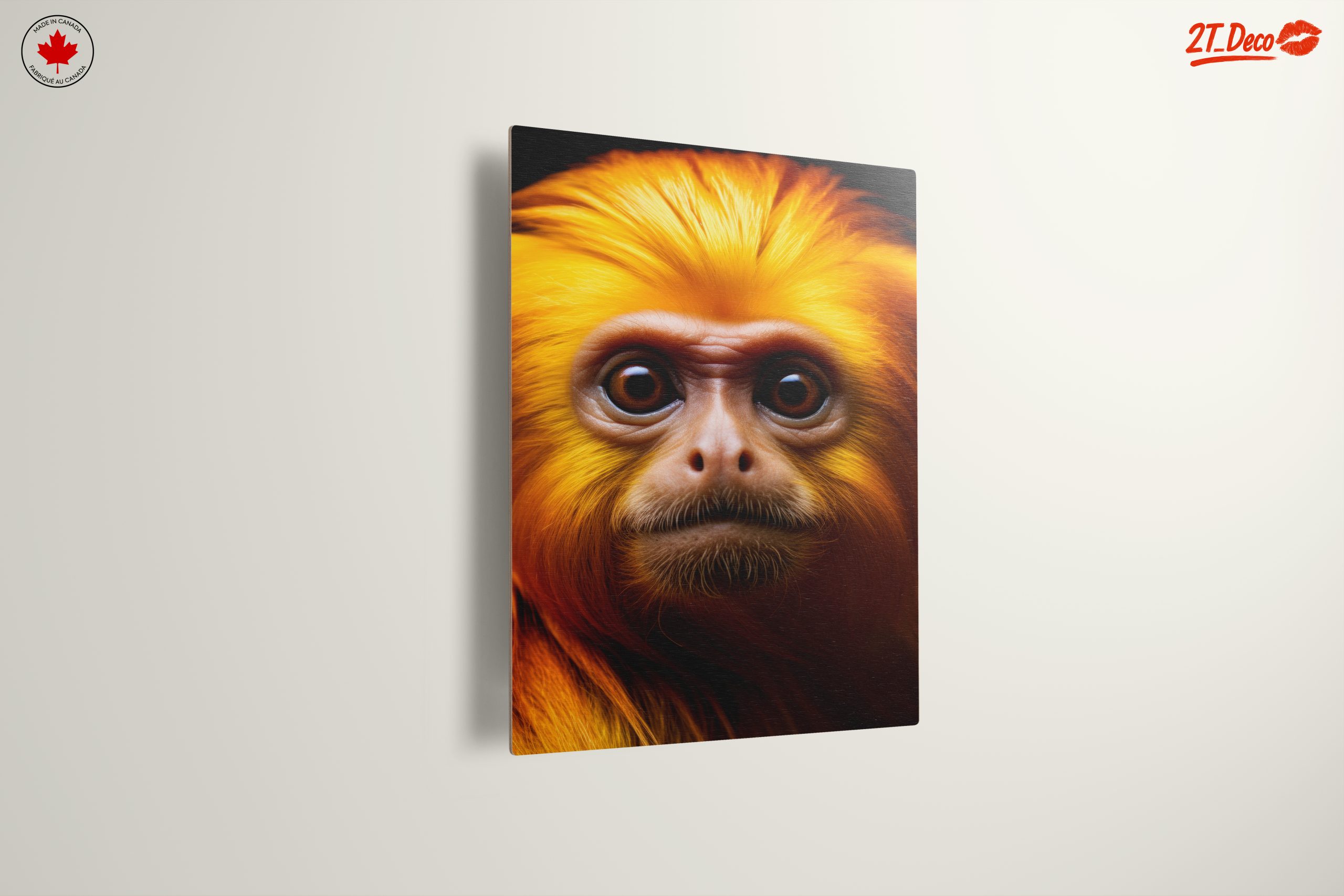 Vibrant Monkey Portrait Wall Art - Image 13
