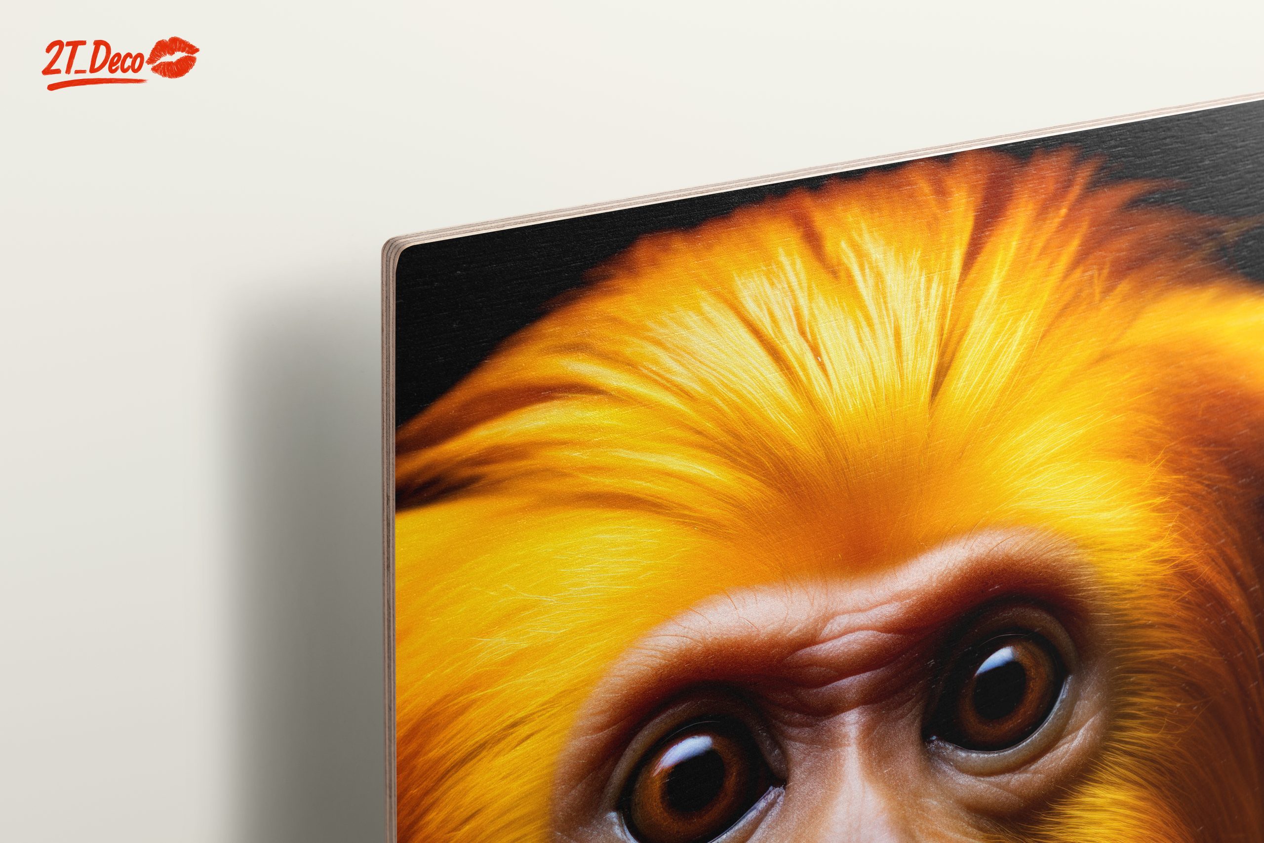 Vibrant Monkey Portrait Wall Art - Image 15