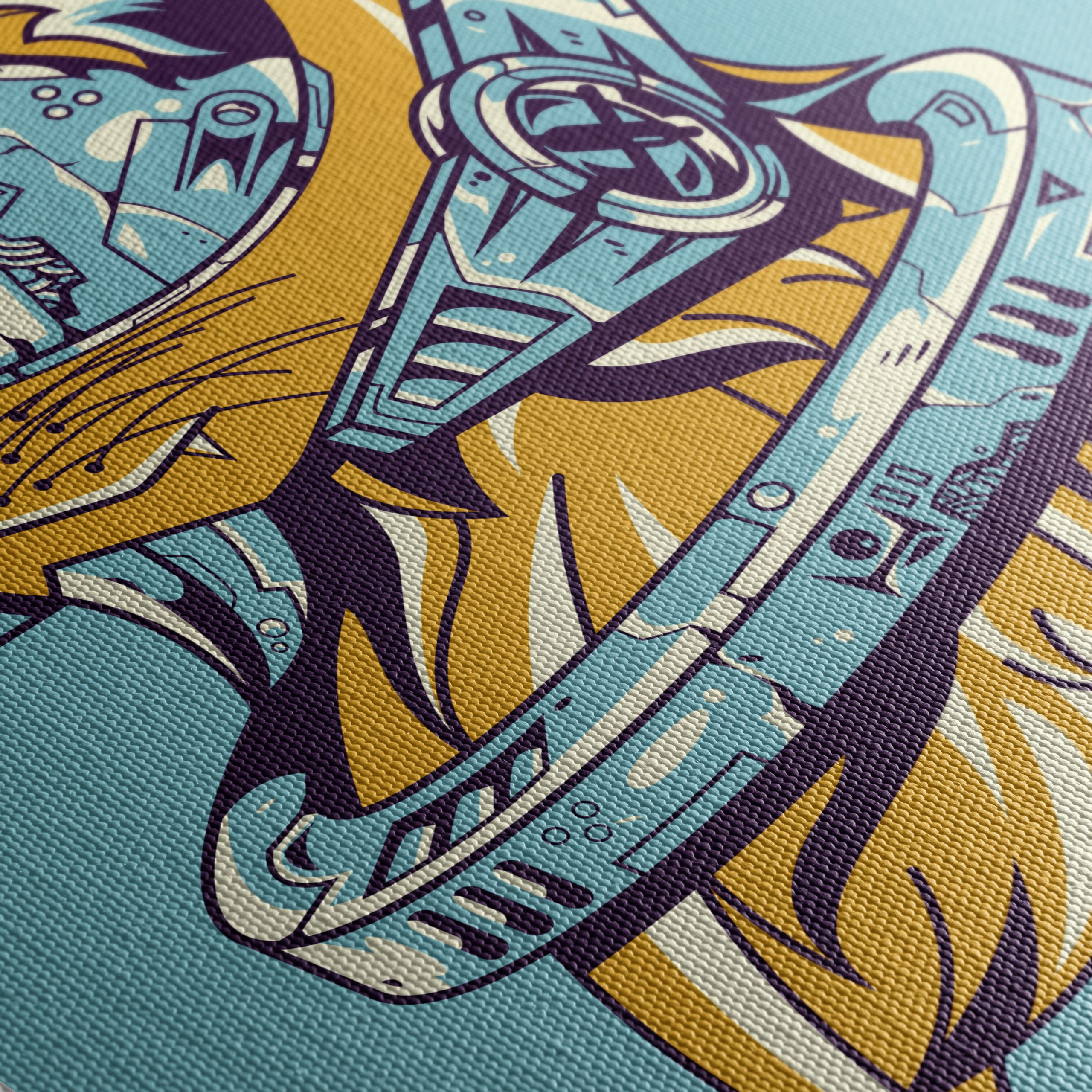 Futuristic Cat Illustration - Image 5