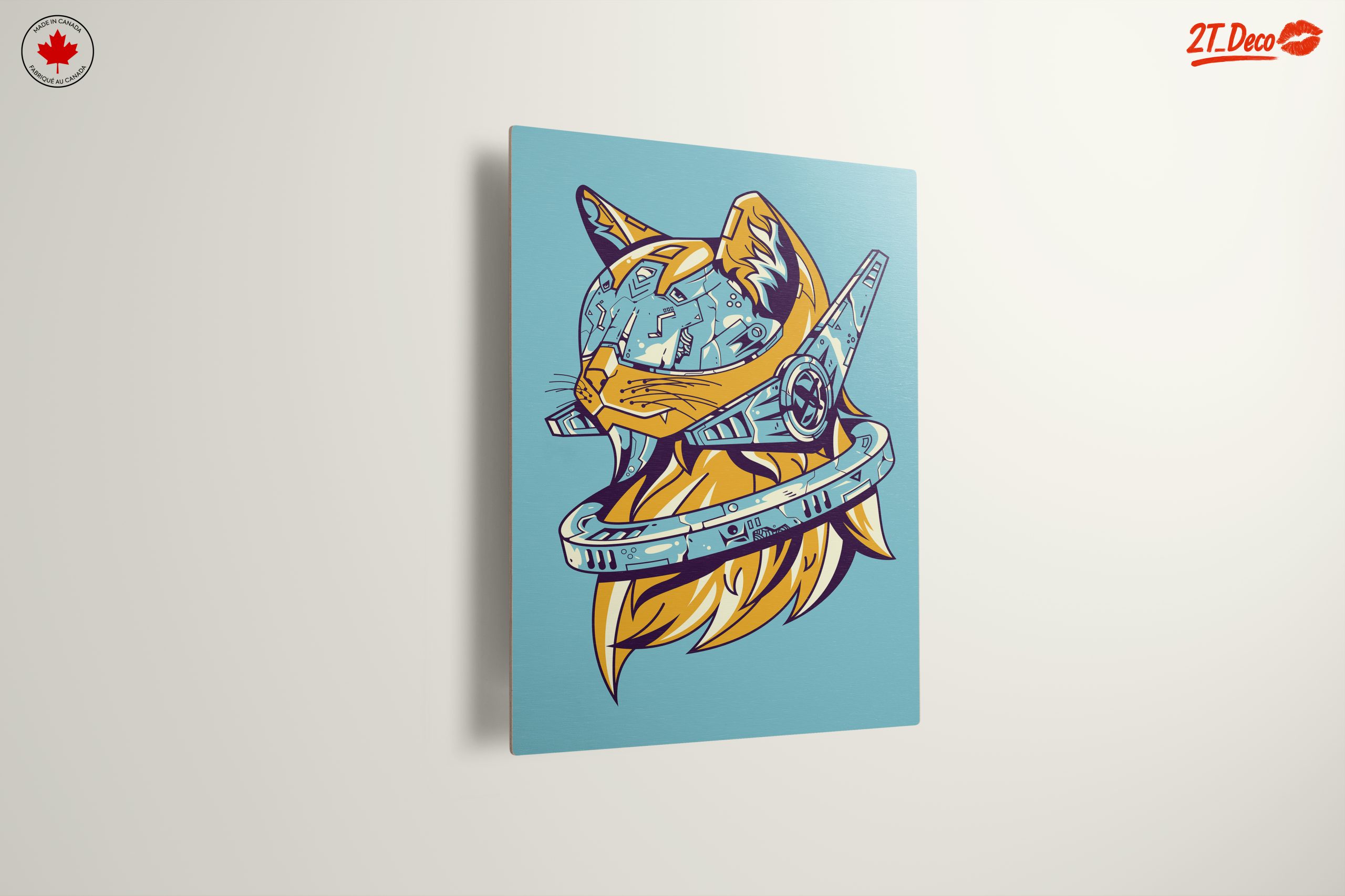 Futuristic Cat Illustration - Image 13