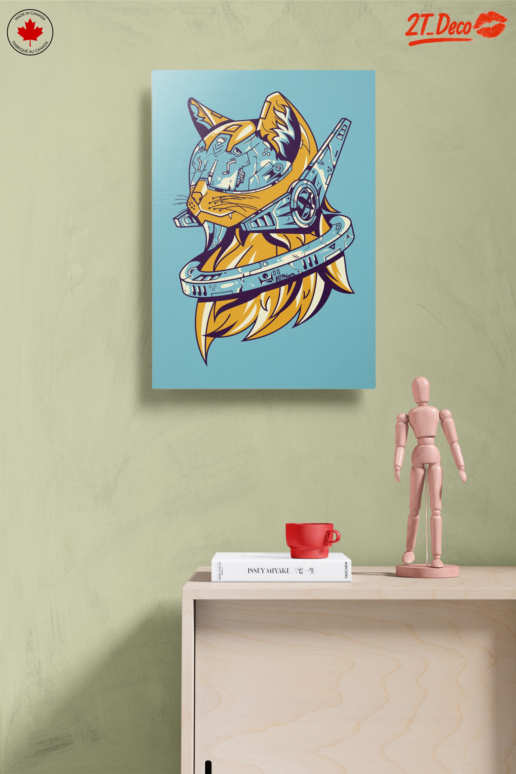 Futuristic Cat Illustration - Image 14