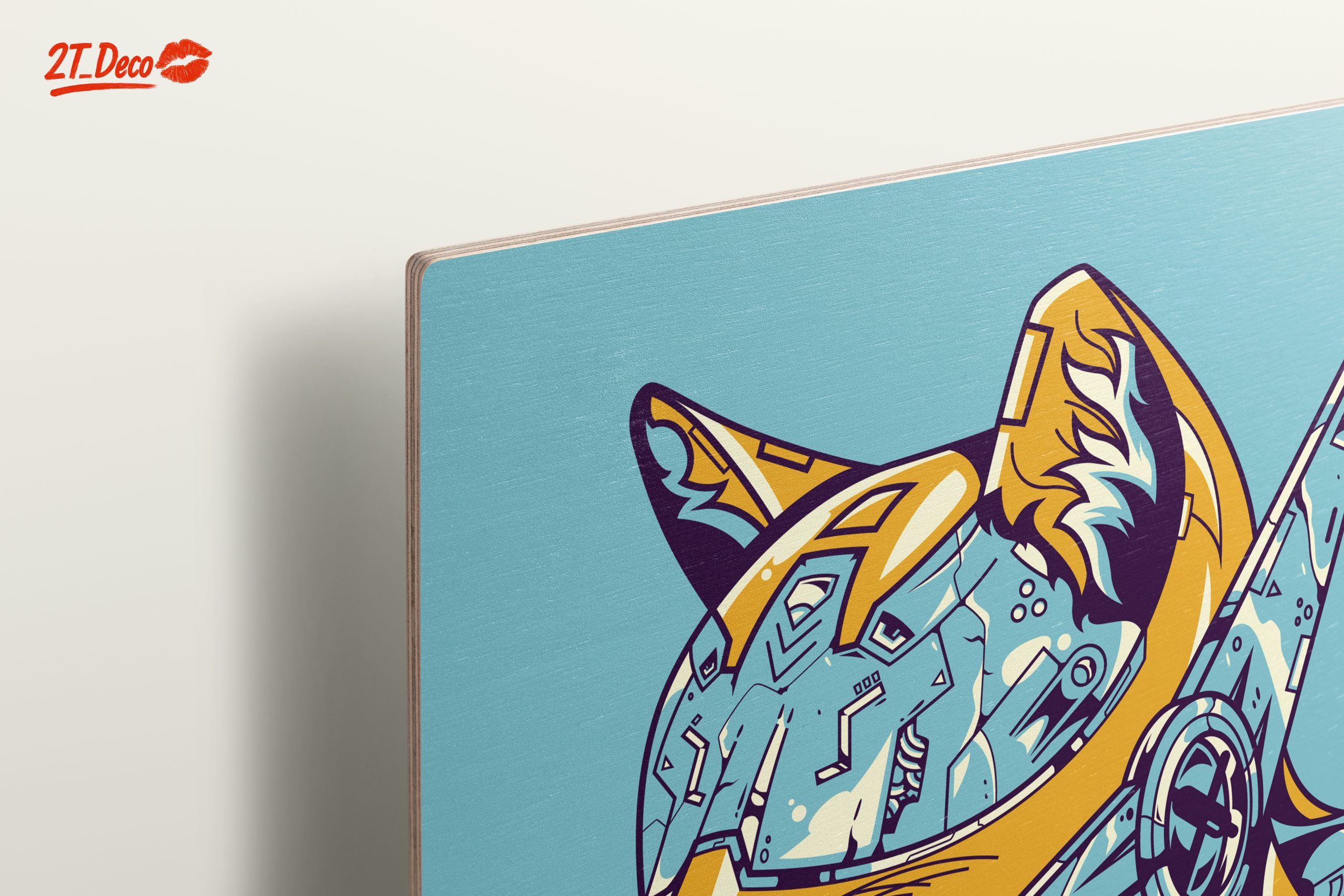 Futuristic Cat Illustration - Image 15