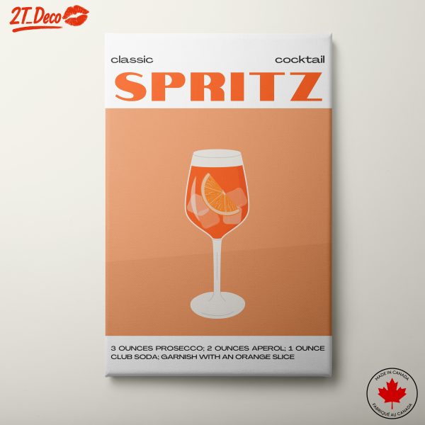 Classic Cocktail Spritz Art