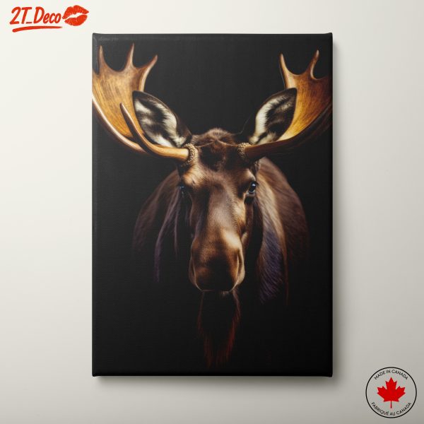Stunning Moose Wildlife Art for Home Decor