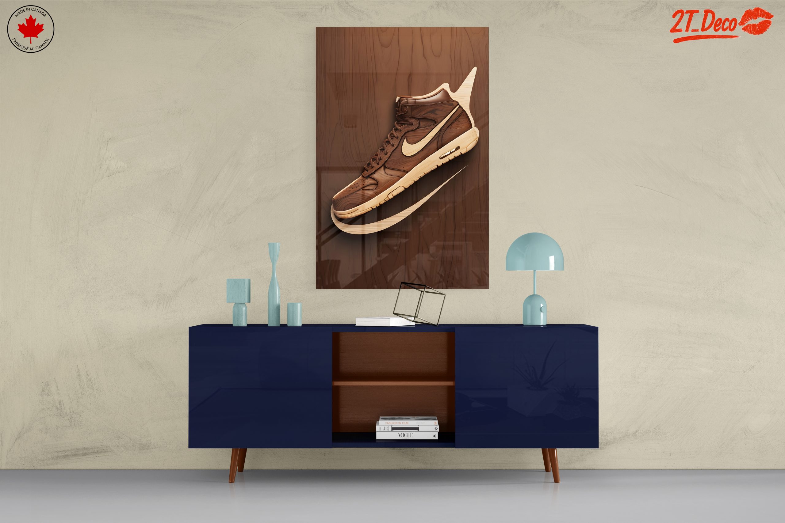 Stylish Nike Sneaker Art for Your Space - Image 8