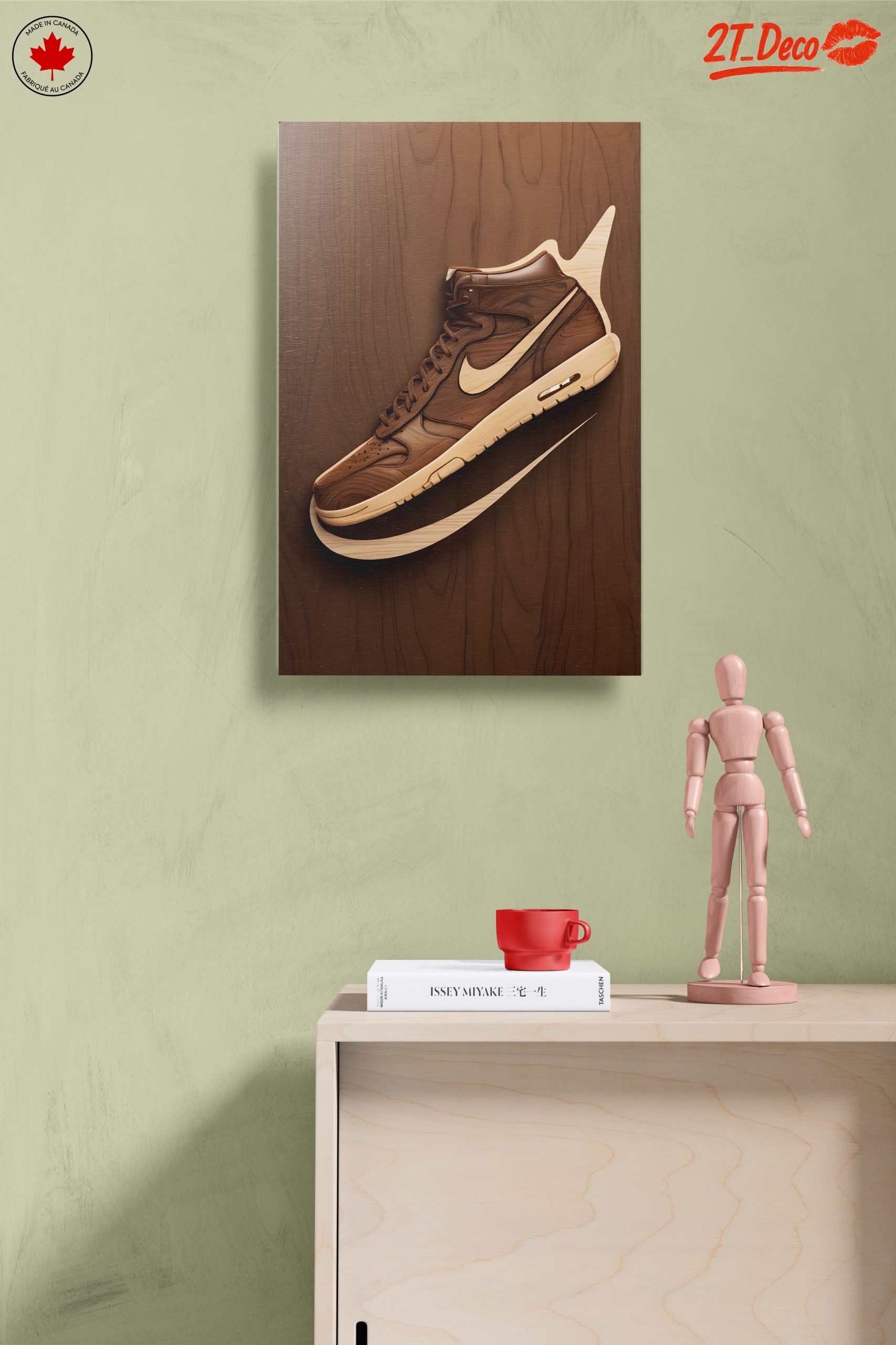 Stylish Nike Sneaker Art for Your Space - Image 14