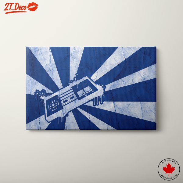 Vintage Video Game Controller Art