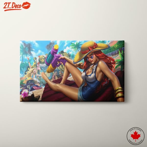 Vibrant Summer Fun Art for Playful Spaces