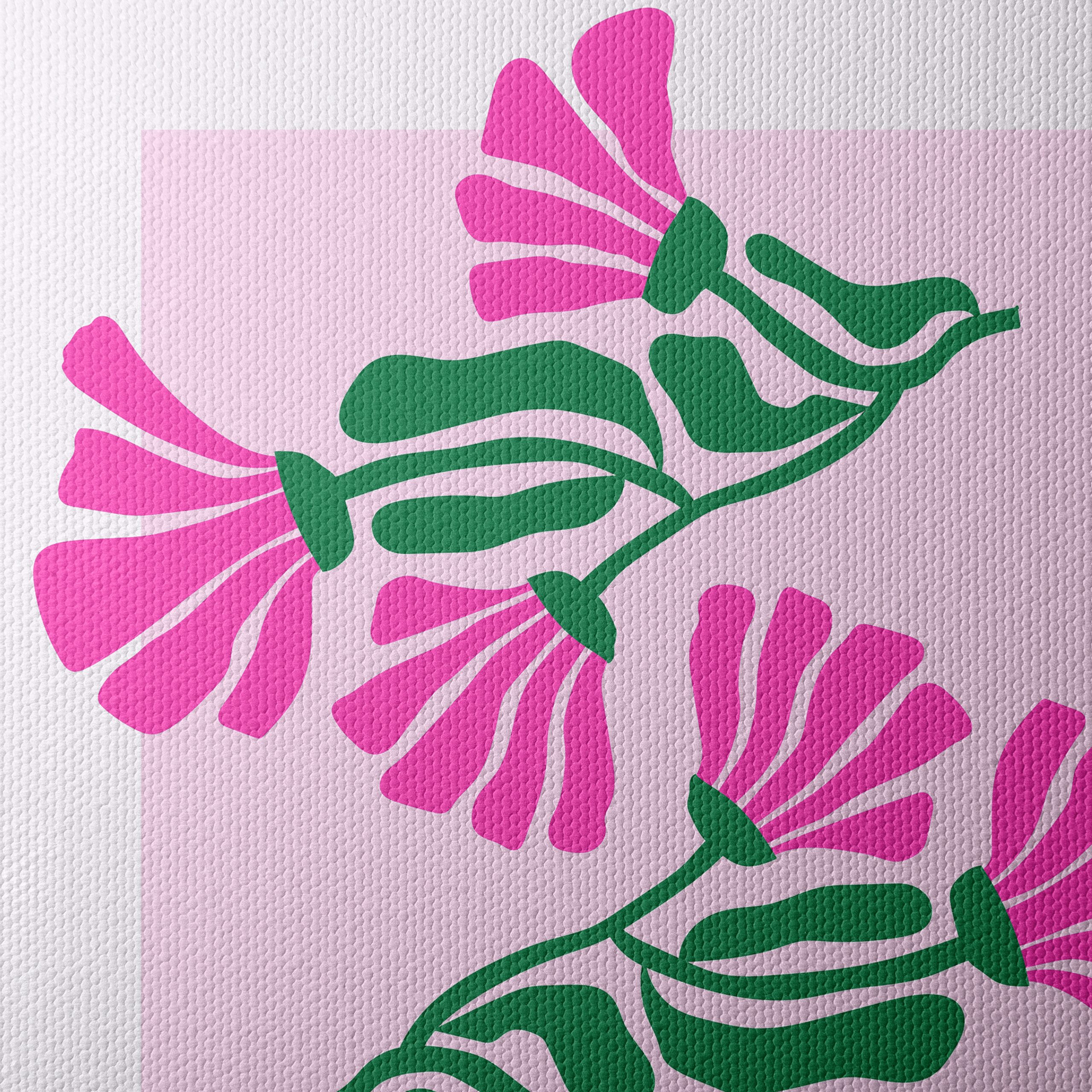 Colorful Abstract Floral Bouquet Art - Image 4