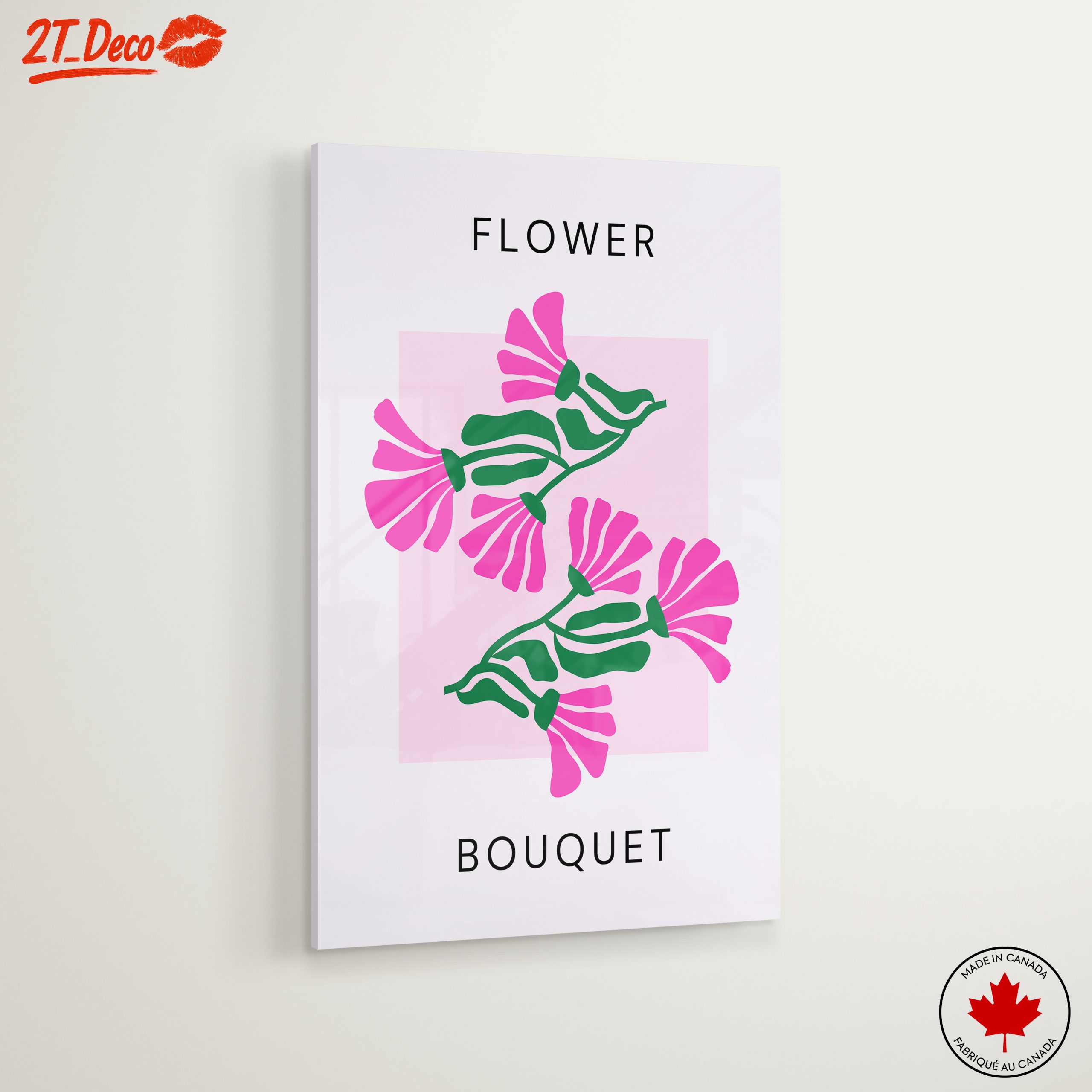 Colorful Abstract Floral Bouquet Art - Image 6