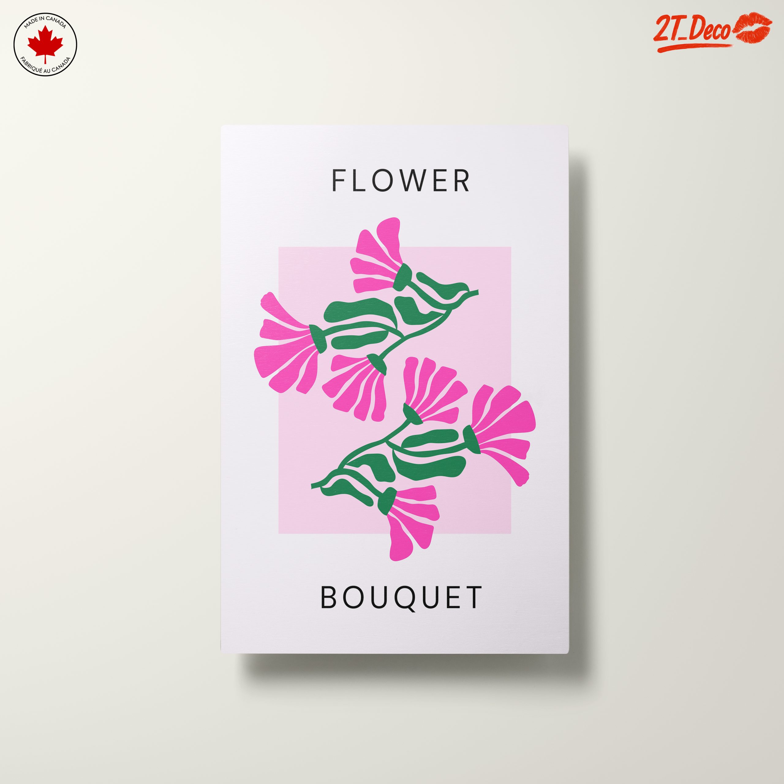 Colorful Abstract Floral Bouquet Art - Image 10