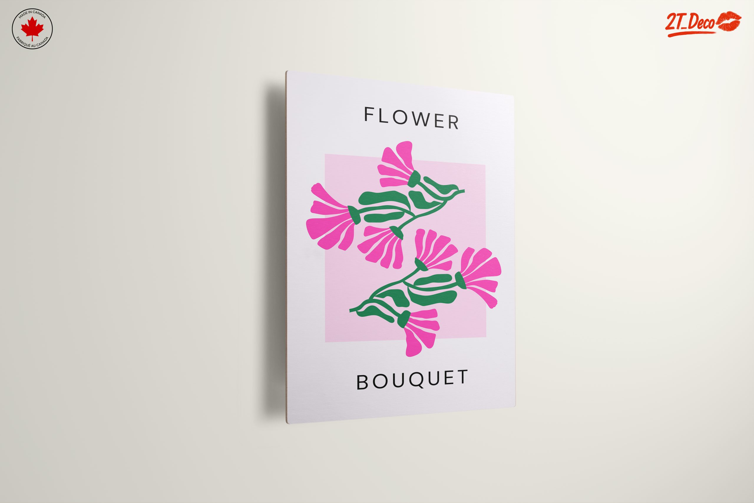 Colorful Abstract Floral Bouquet Art - Image 13