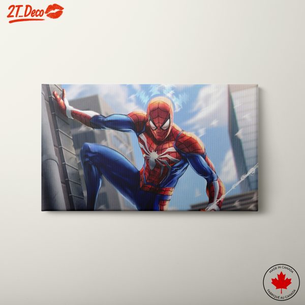 Dynamic Superman Wall Art Featuring Iconic Comic Hero