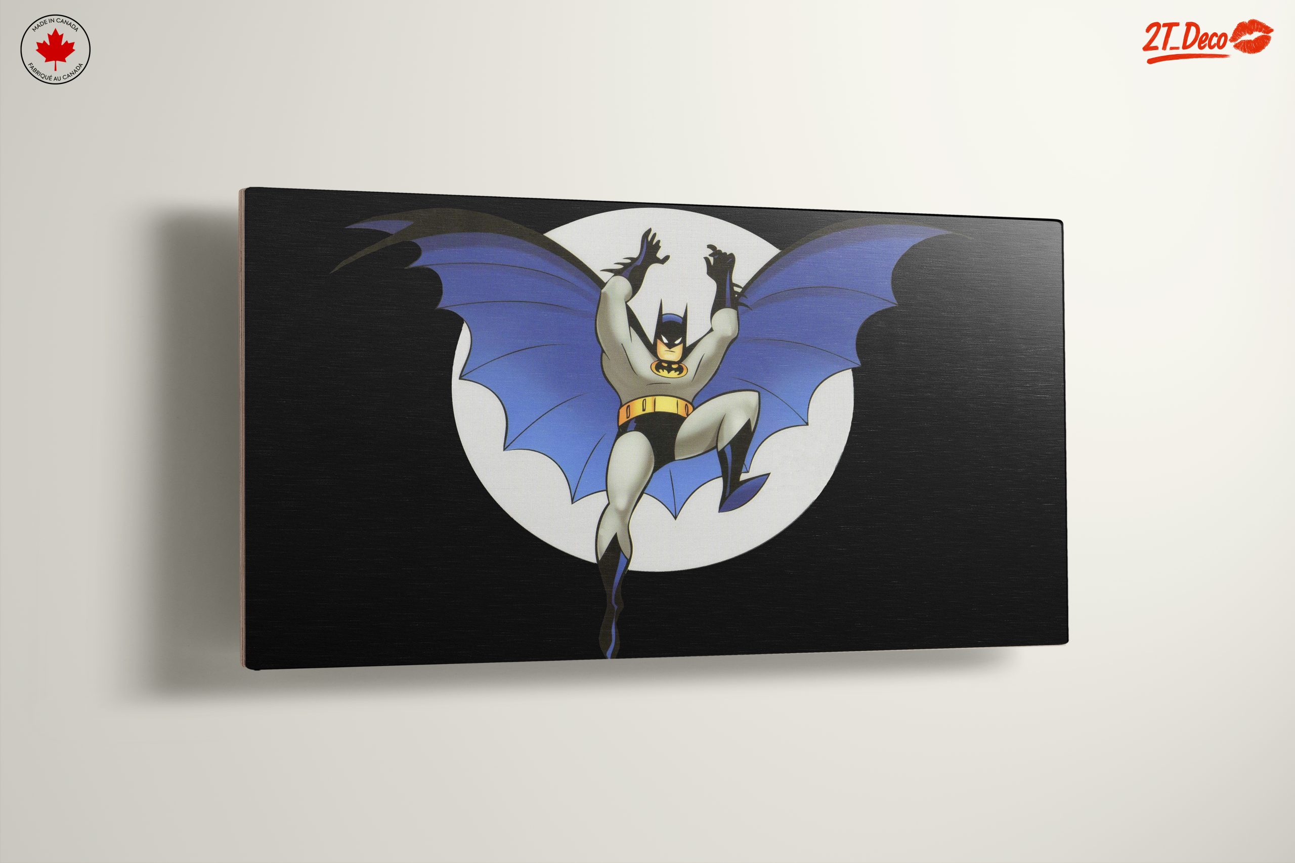 Batman in Action Against the Moon - Image 13