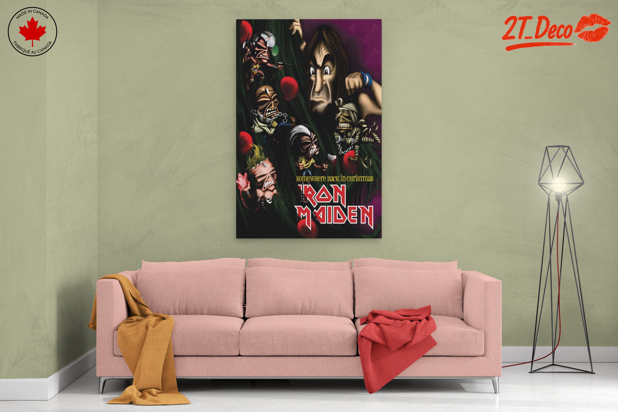 Iron Maiden Art Featuring Iconic Characters - Image 2