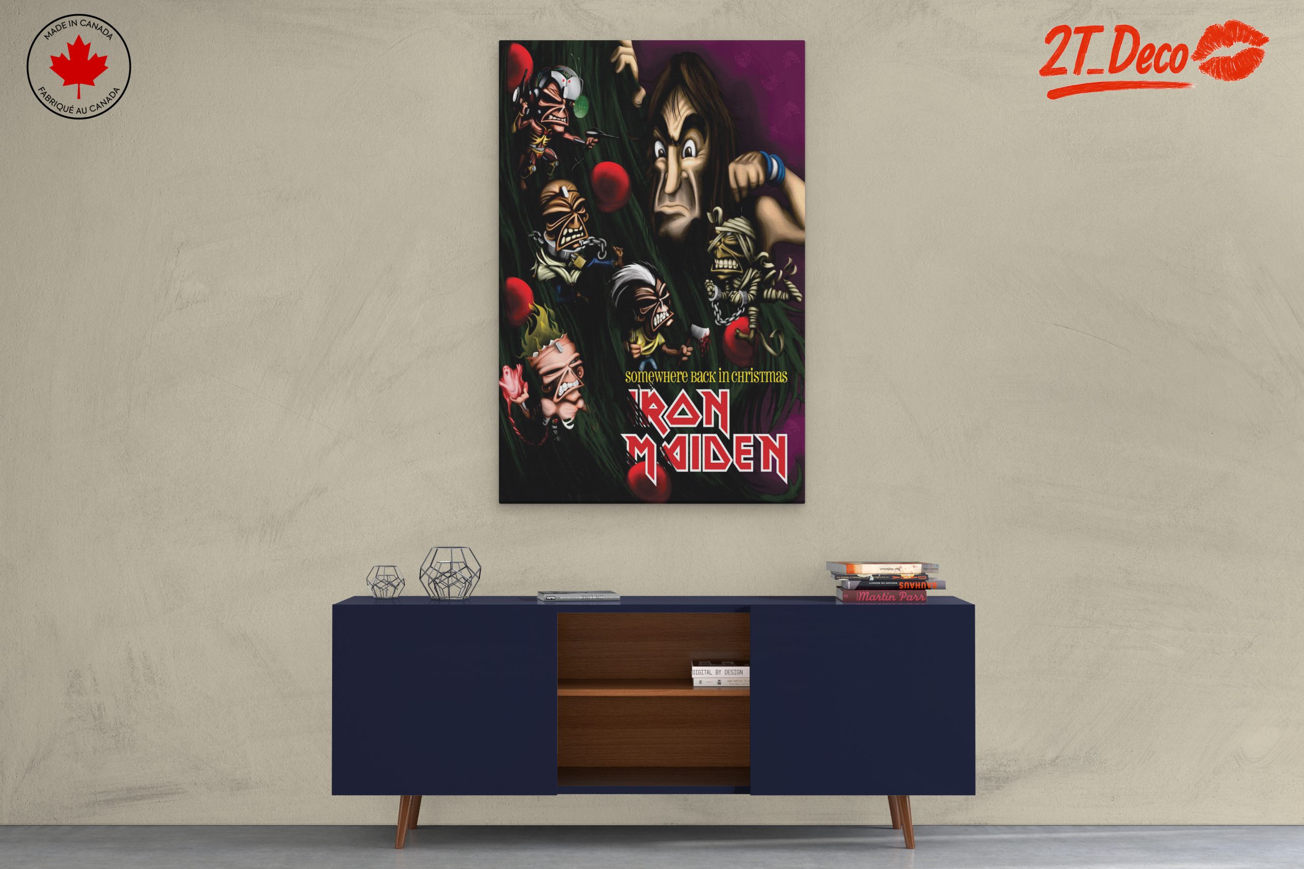 Iron Maiden Art Featuring Iconic Characters - Image 3