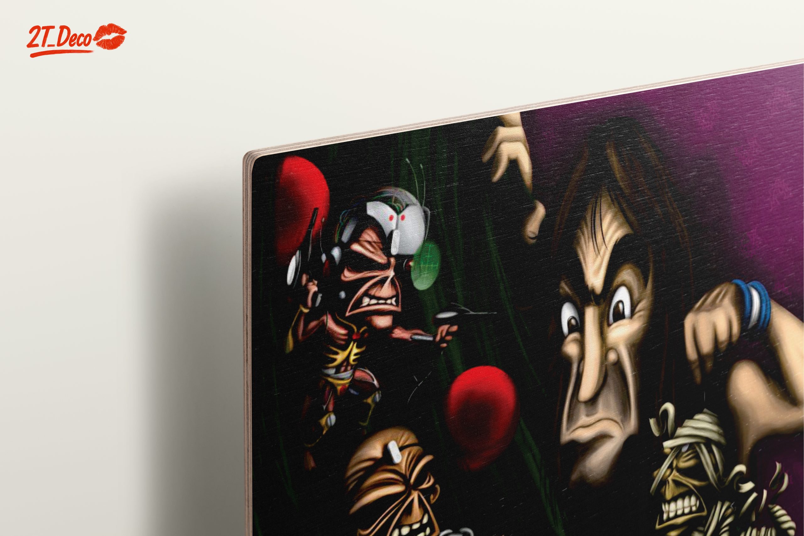 Iron Maiden Art Featuring Iconic Characters - Image 15