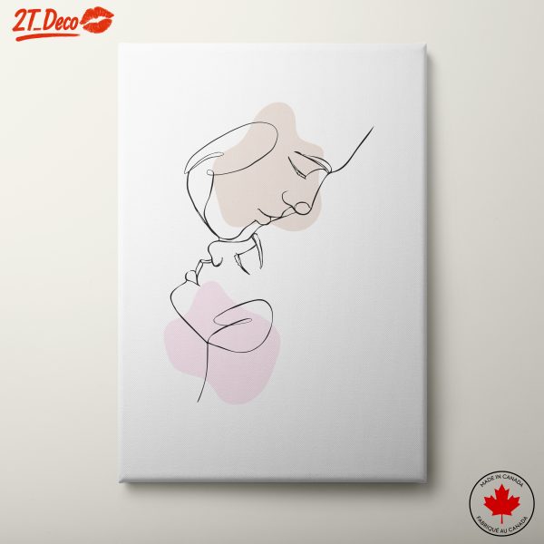 Minimalist Contemporary Portrait Art