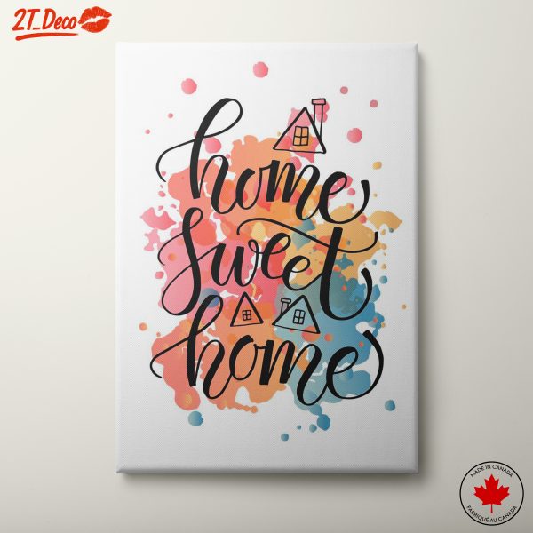 Home Sweet Home Inspirational Art