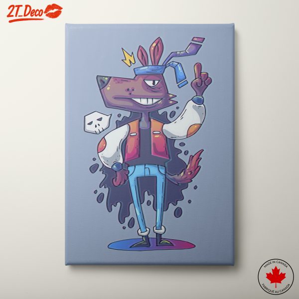 Stylized Urban Animal Character Art