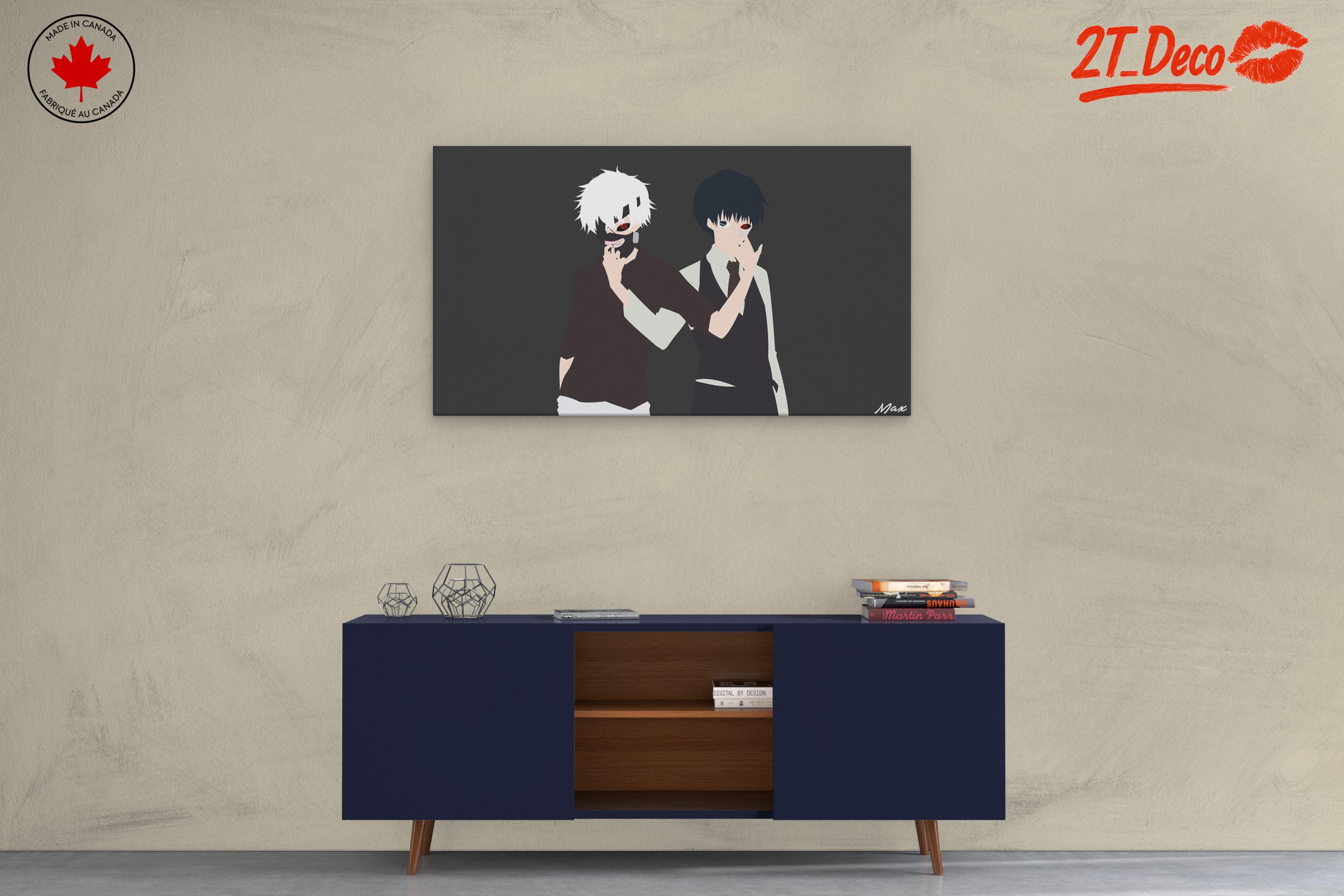 Tokyo Ghoul Character Art with Distinctive Styles - Image 3