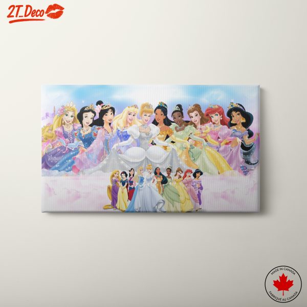 Disney Princesses in Enchanting Elegance