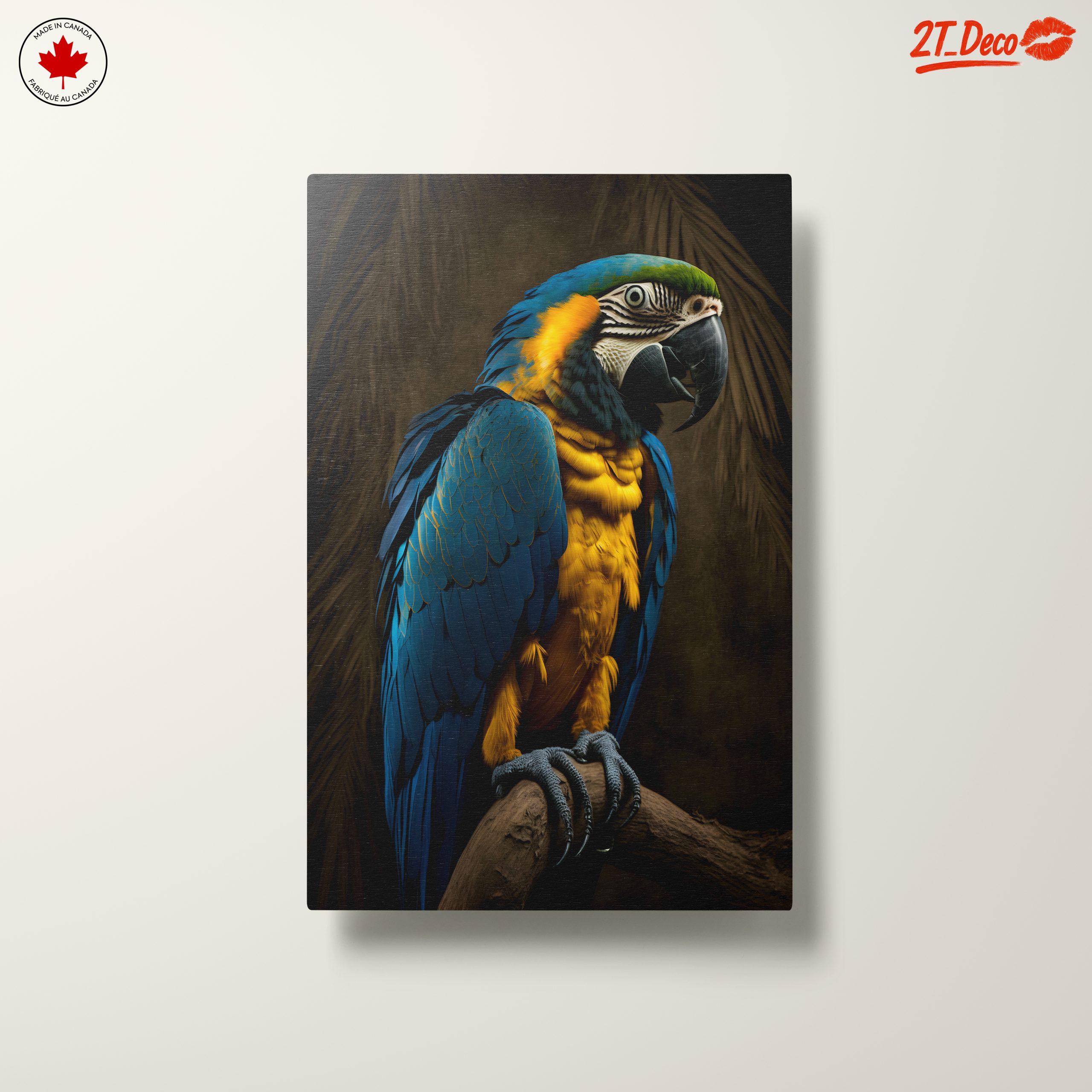 Stunning Macaw Parrot Wall Art - Image 10