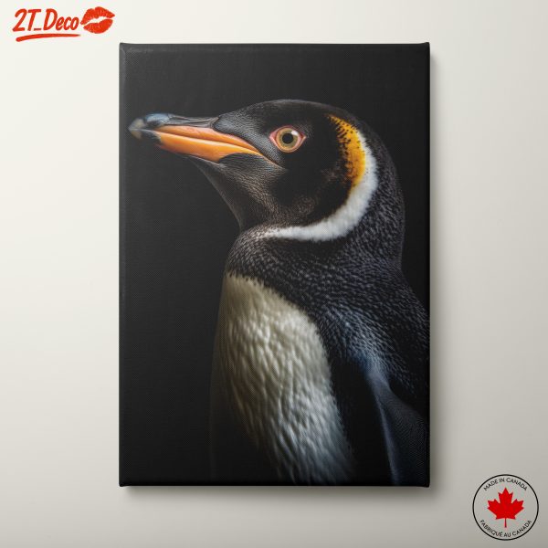 Majestic Close-Up of a Penguin