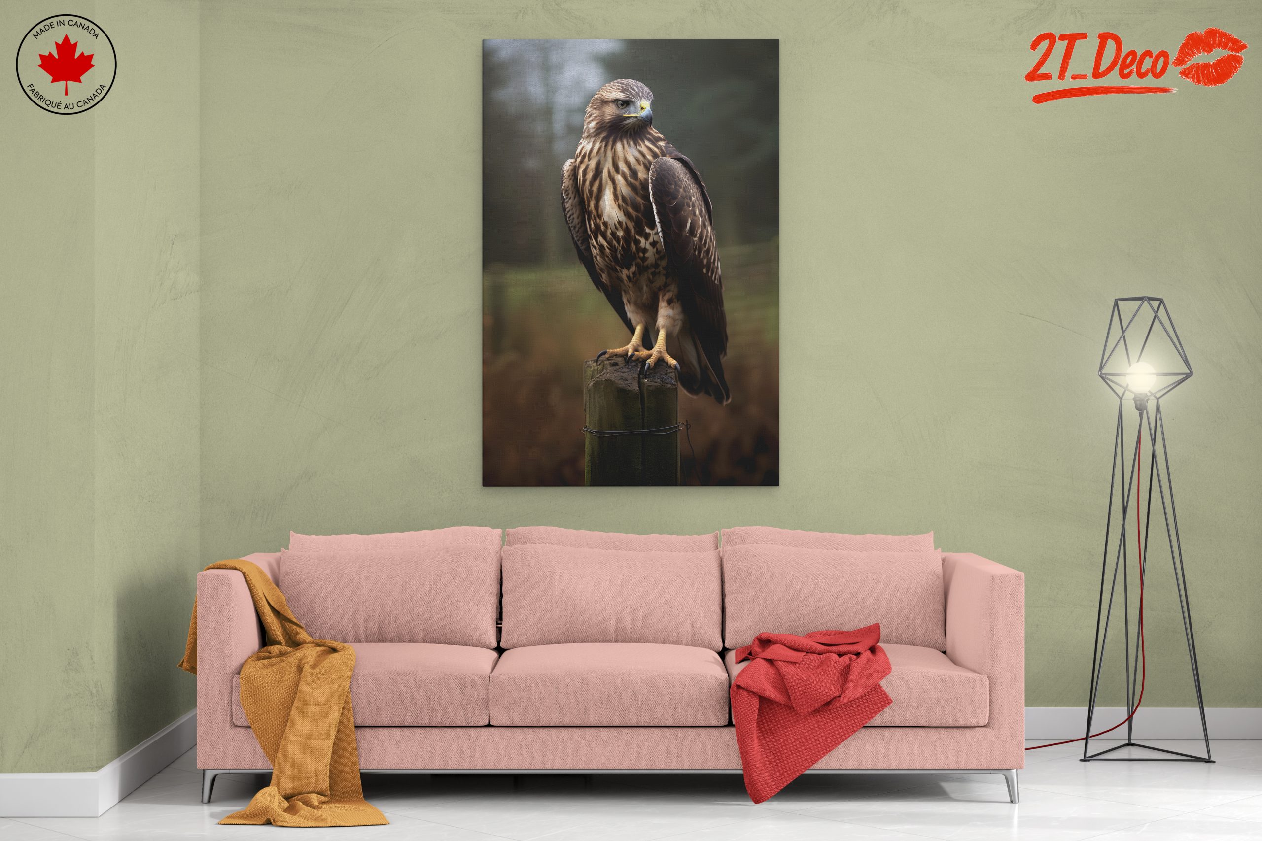 Majestic Eagle Wall Art 8 - Image 2