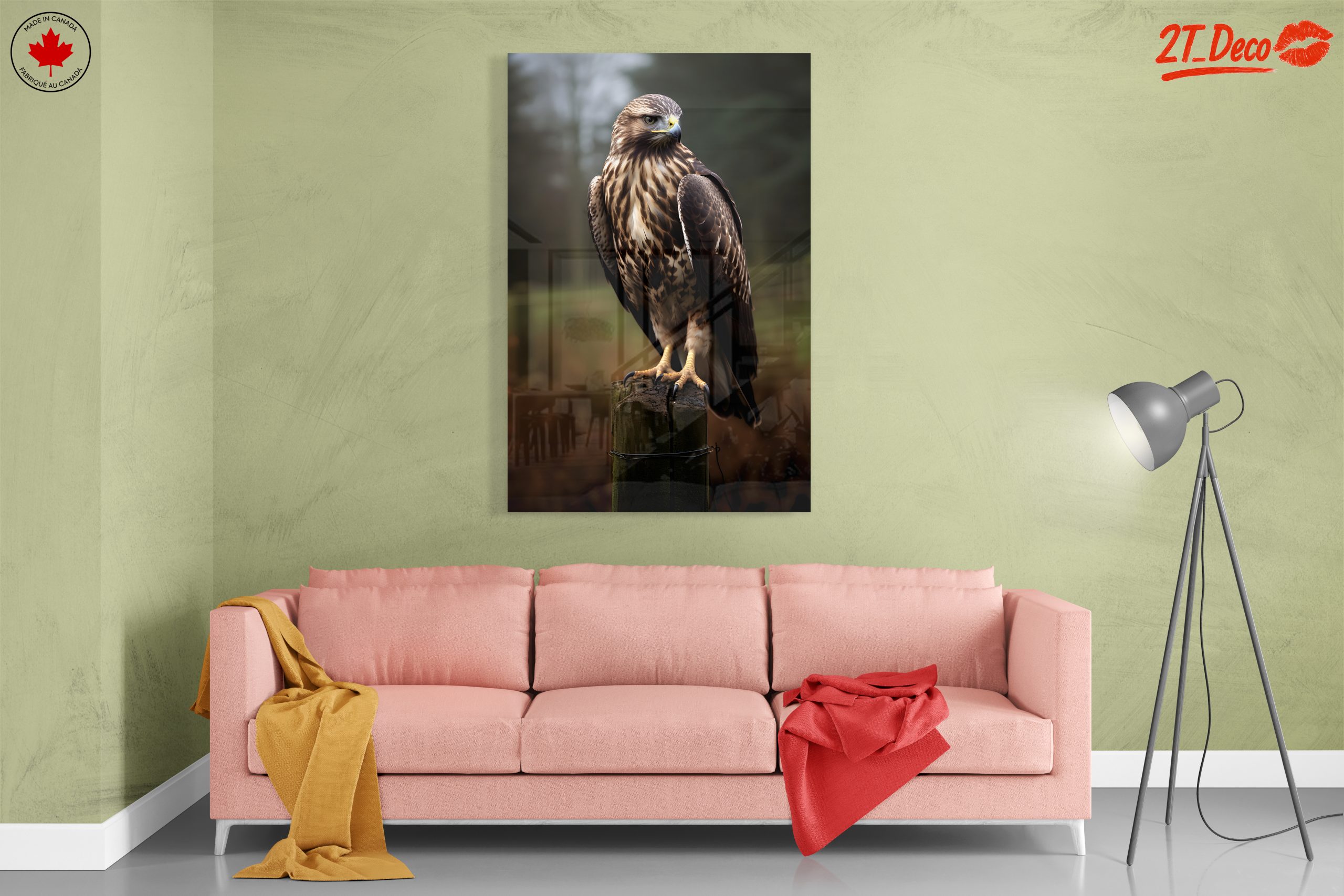 Majestic Eagle Wall Art 8 - Image 7
